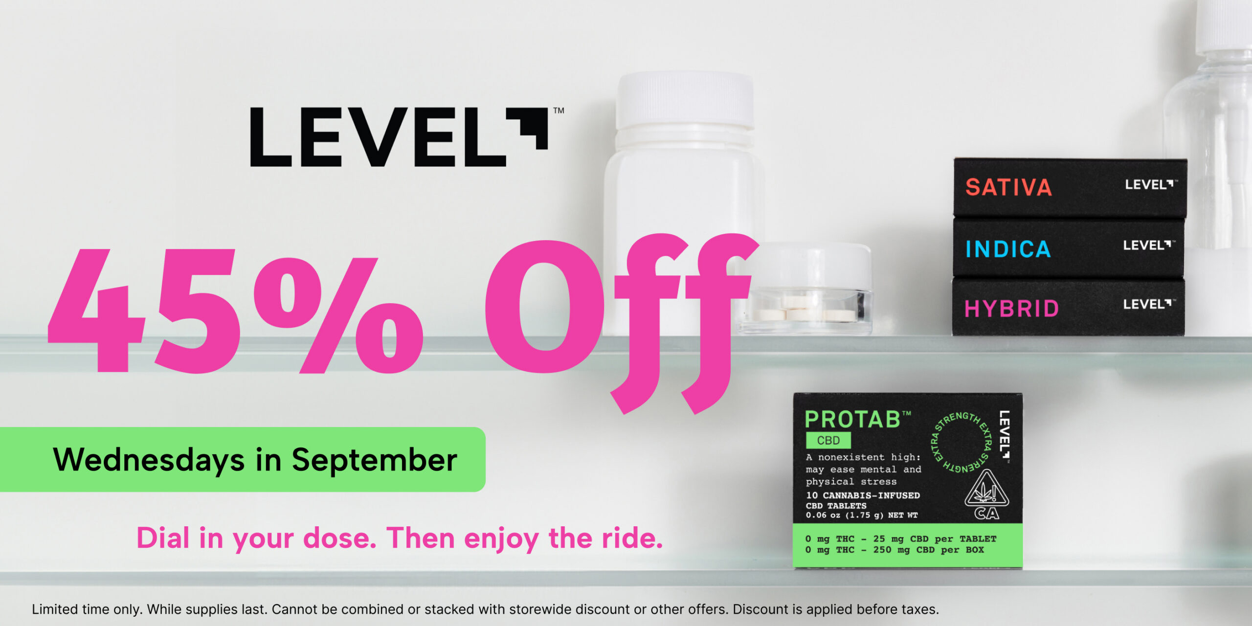 Level Wednesday 8.26