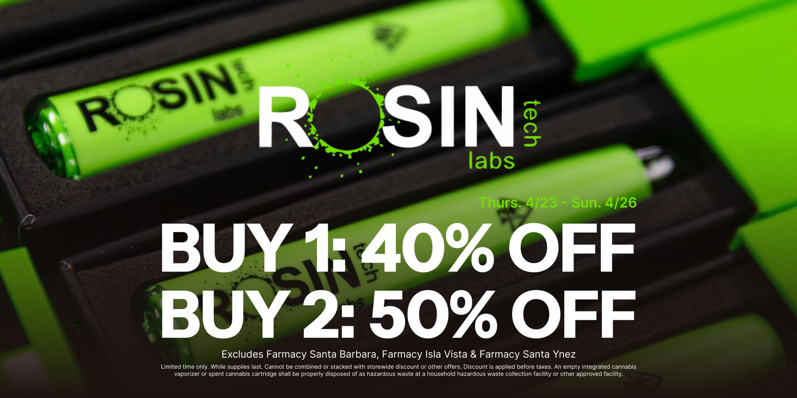 50% Off Rosin Tech Labs