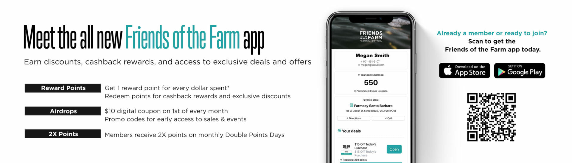The Friends of the Farm Cannabis Loyalty and Rewards Program
