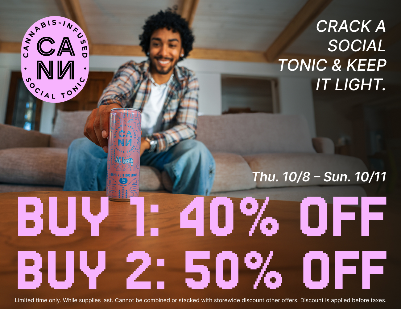 50% Off CANN