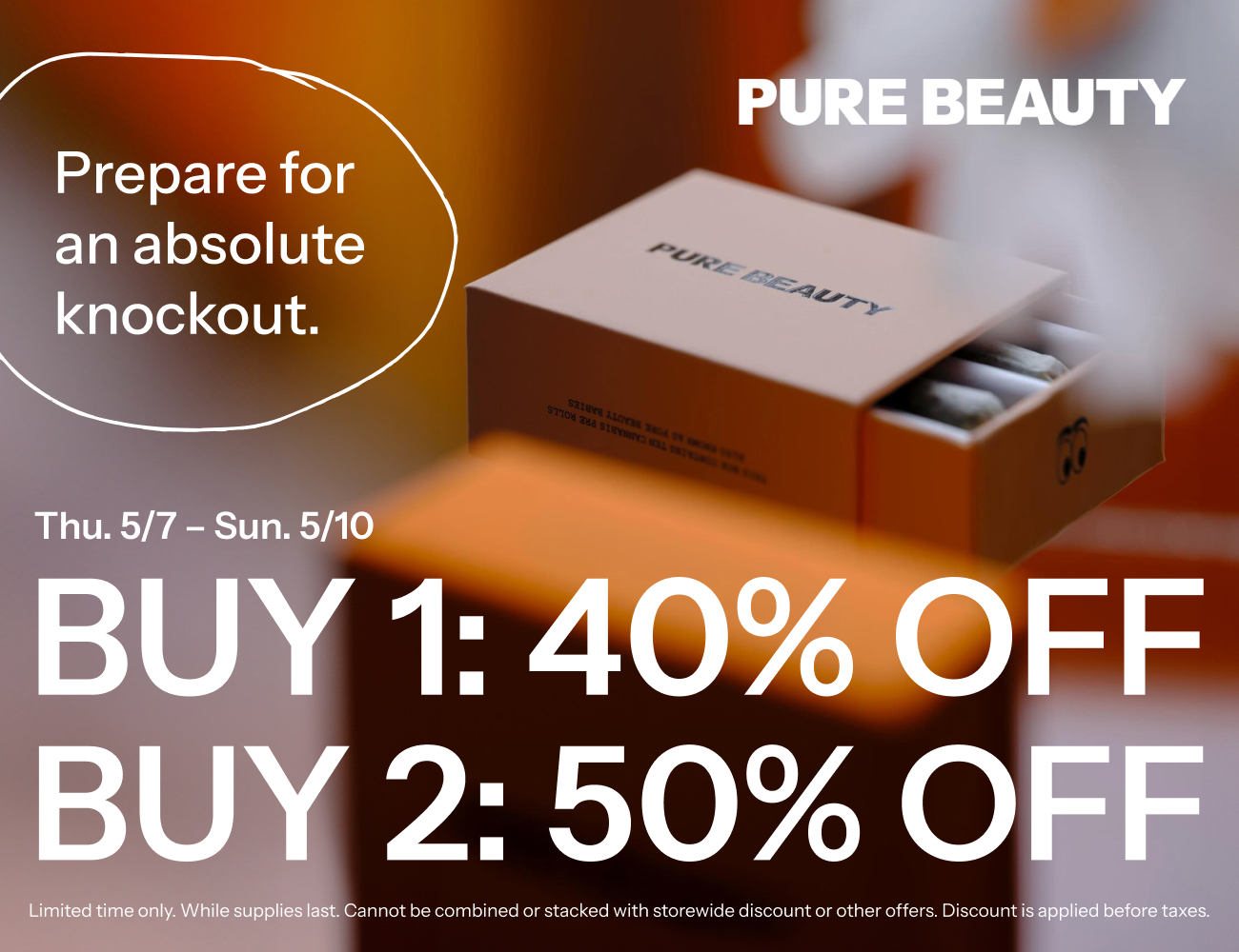 50% Off Pure Beauty