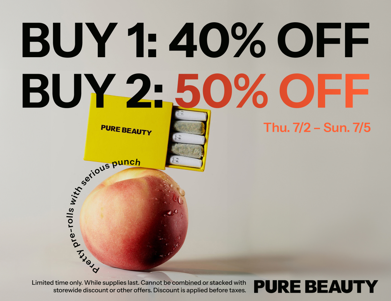 50% Off Pure Beauty