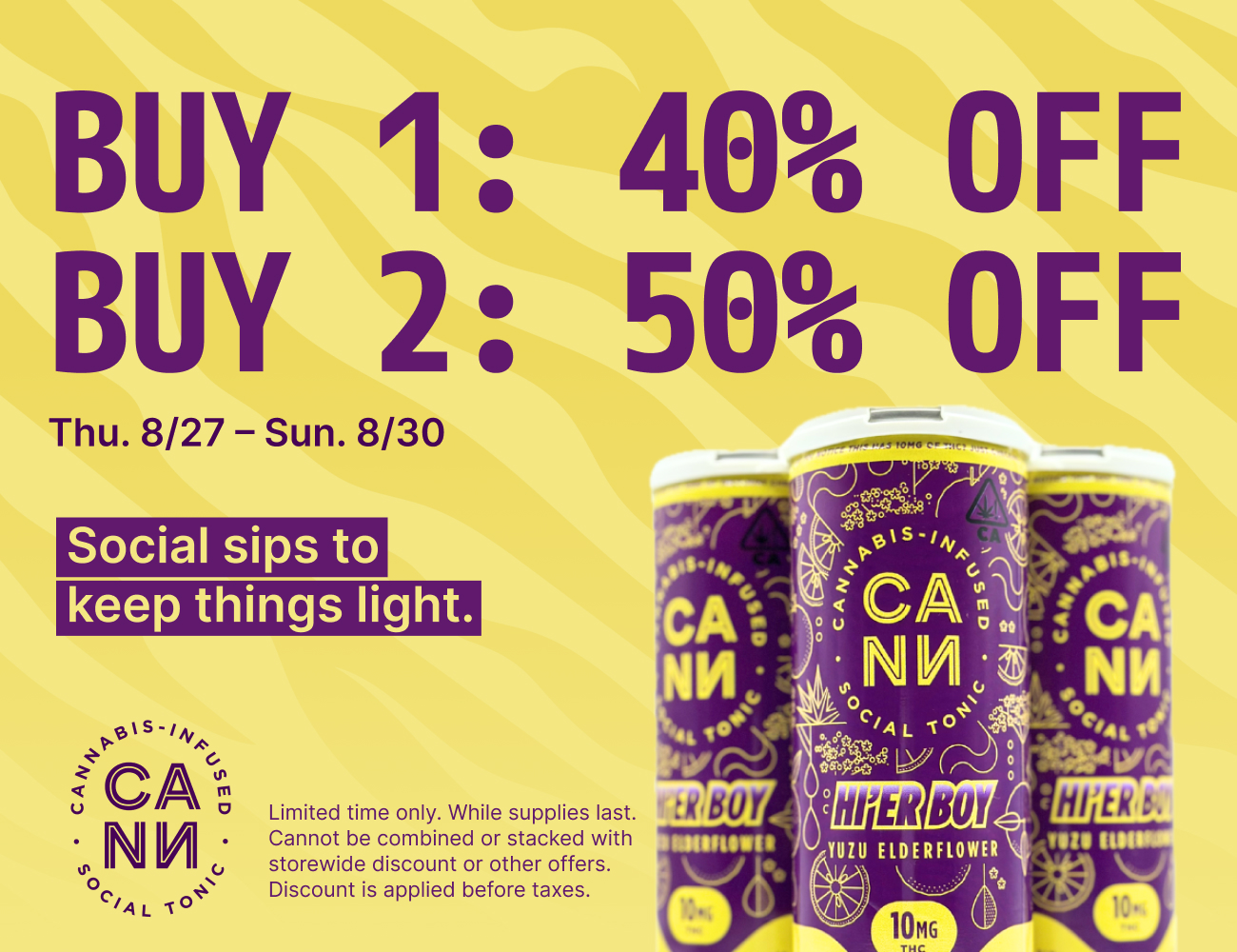 50% Off CANN