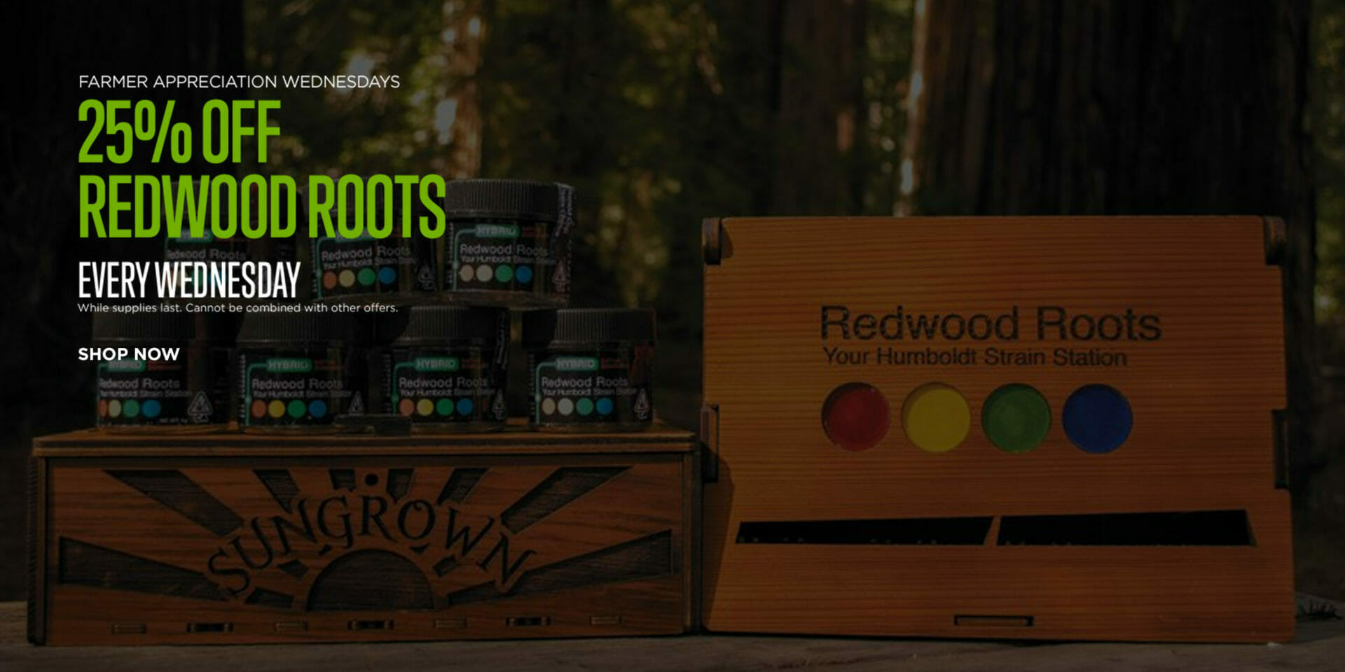 Redwood Roots Cannabis Promotion