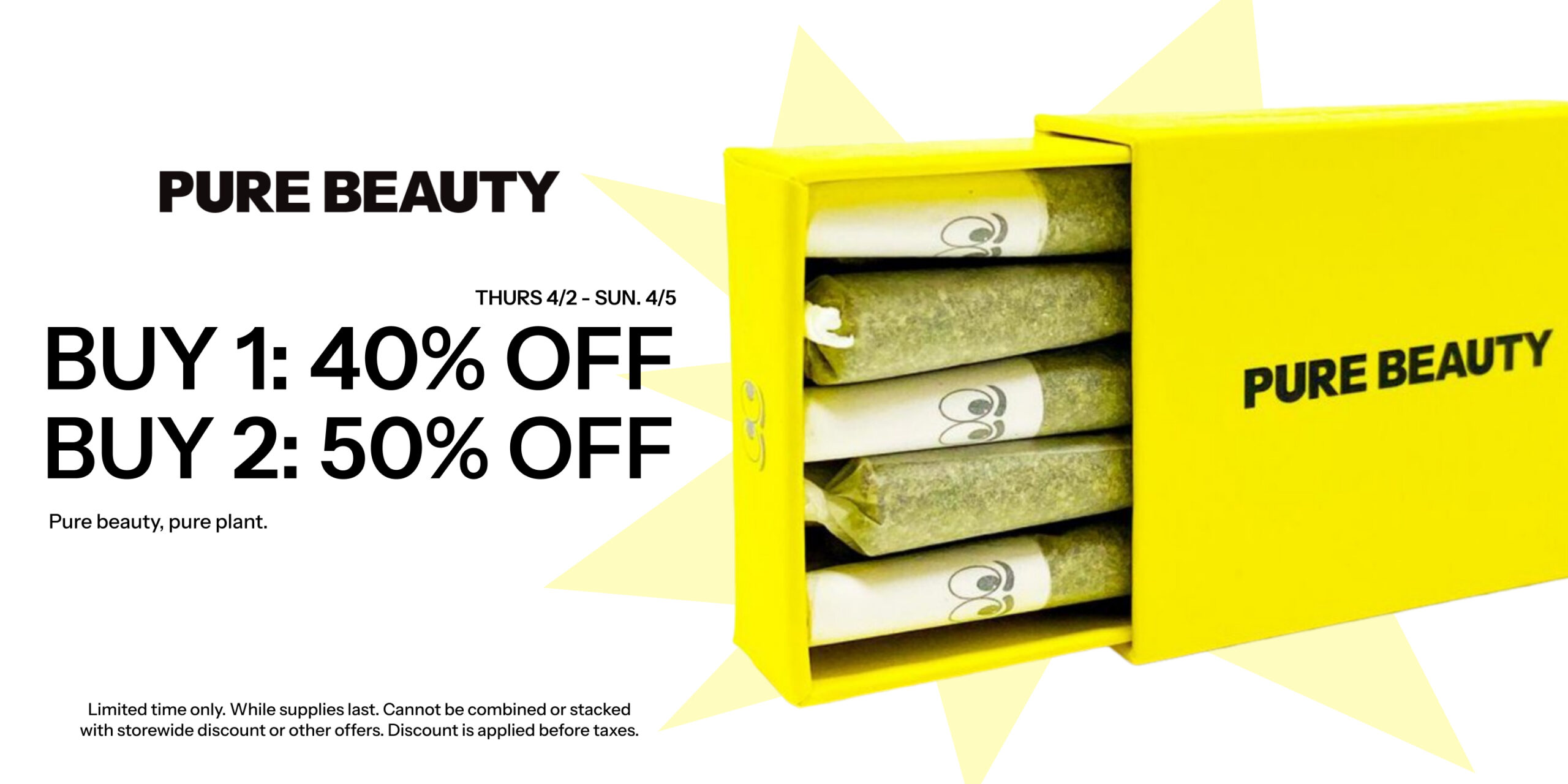 50% Off Pure Beauty