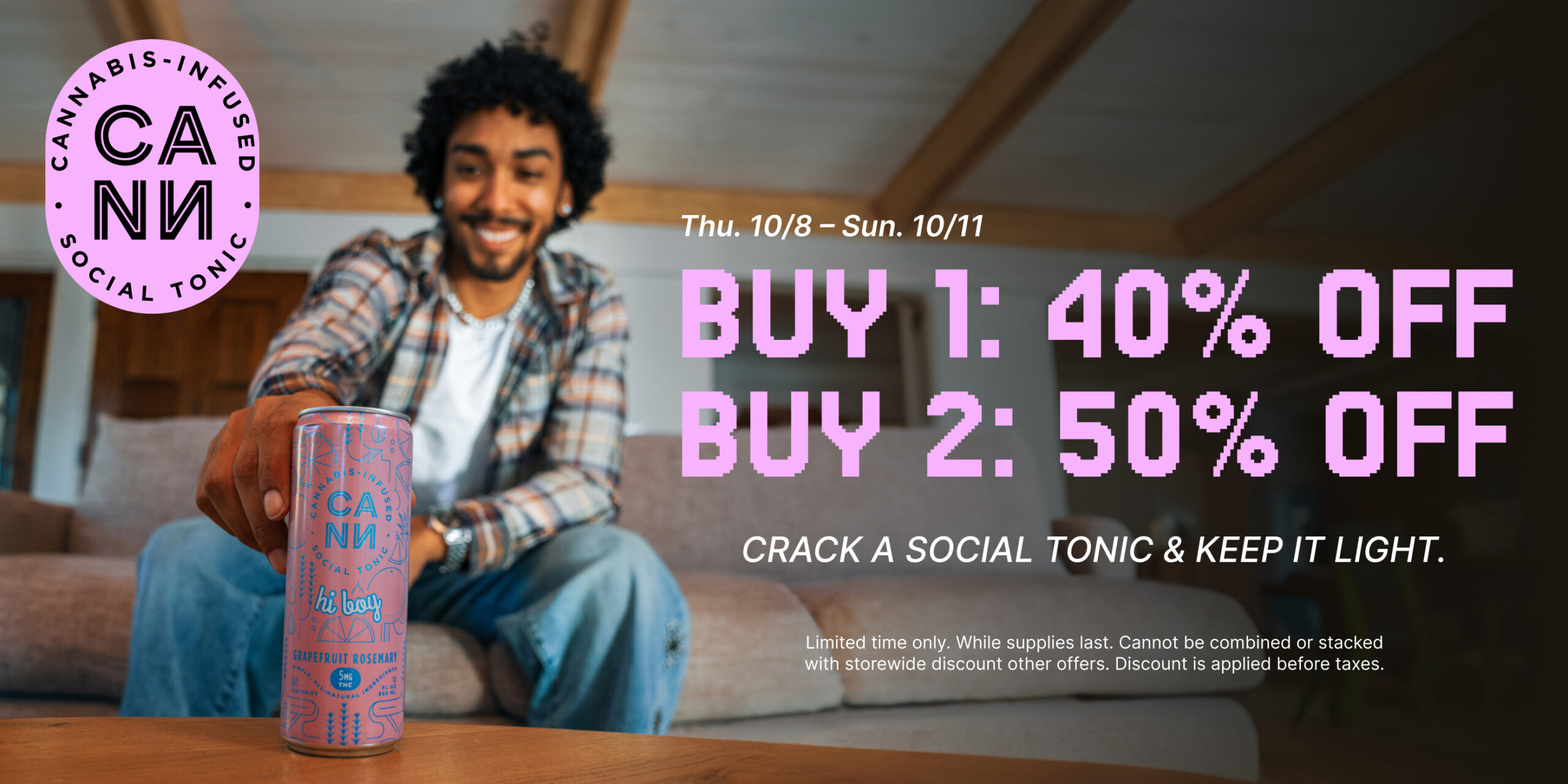50% Off CANN
