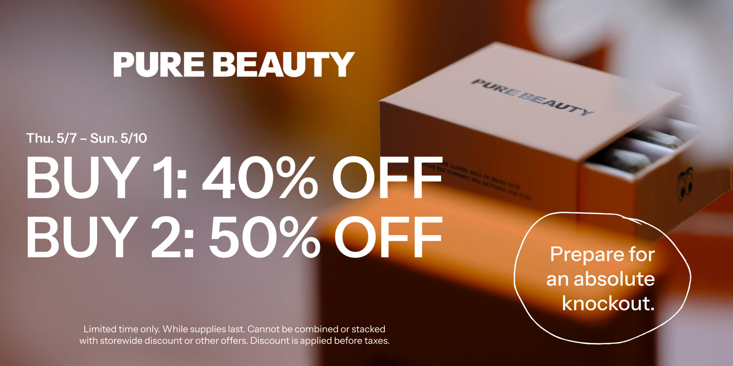 50% Off Pure Beauty