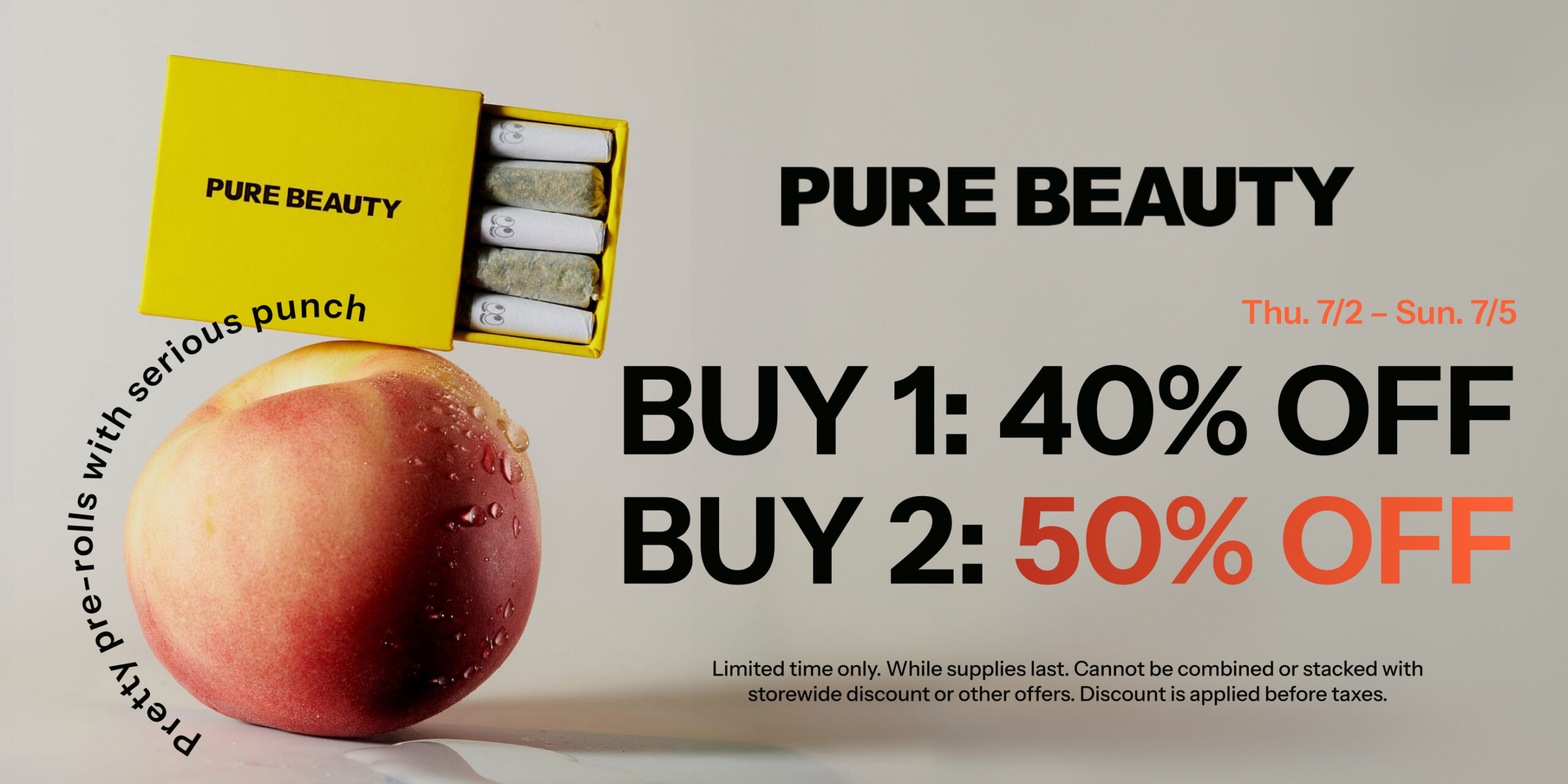 50% Off Pure Beauty