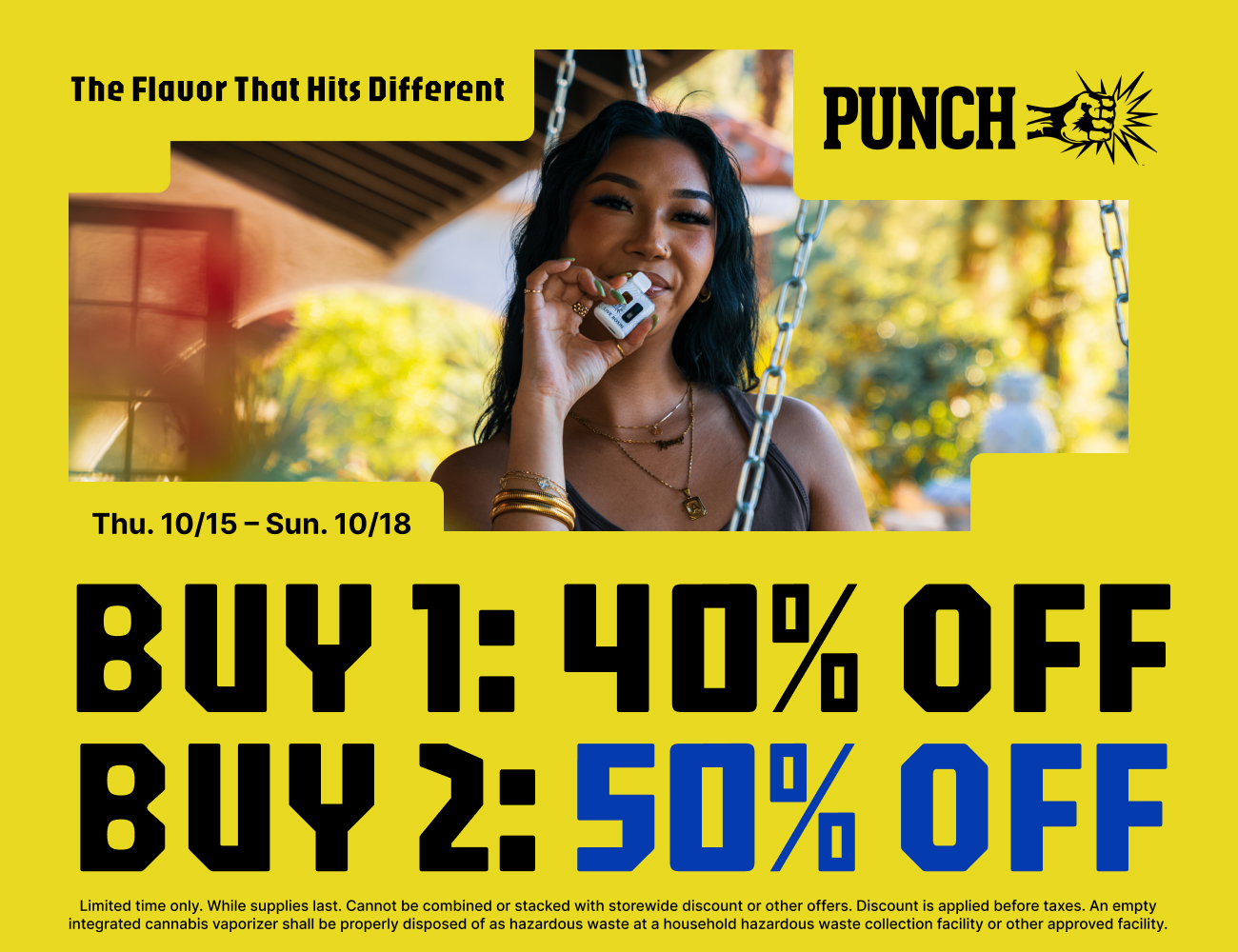 50% Off Punch