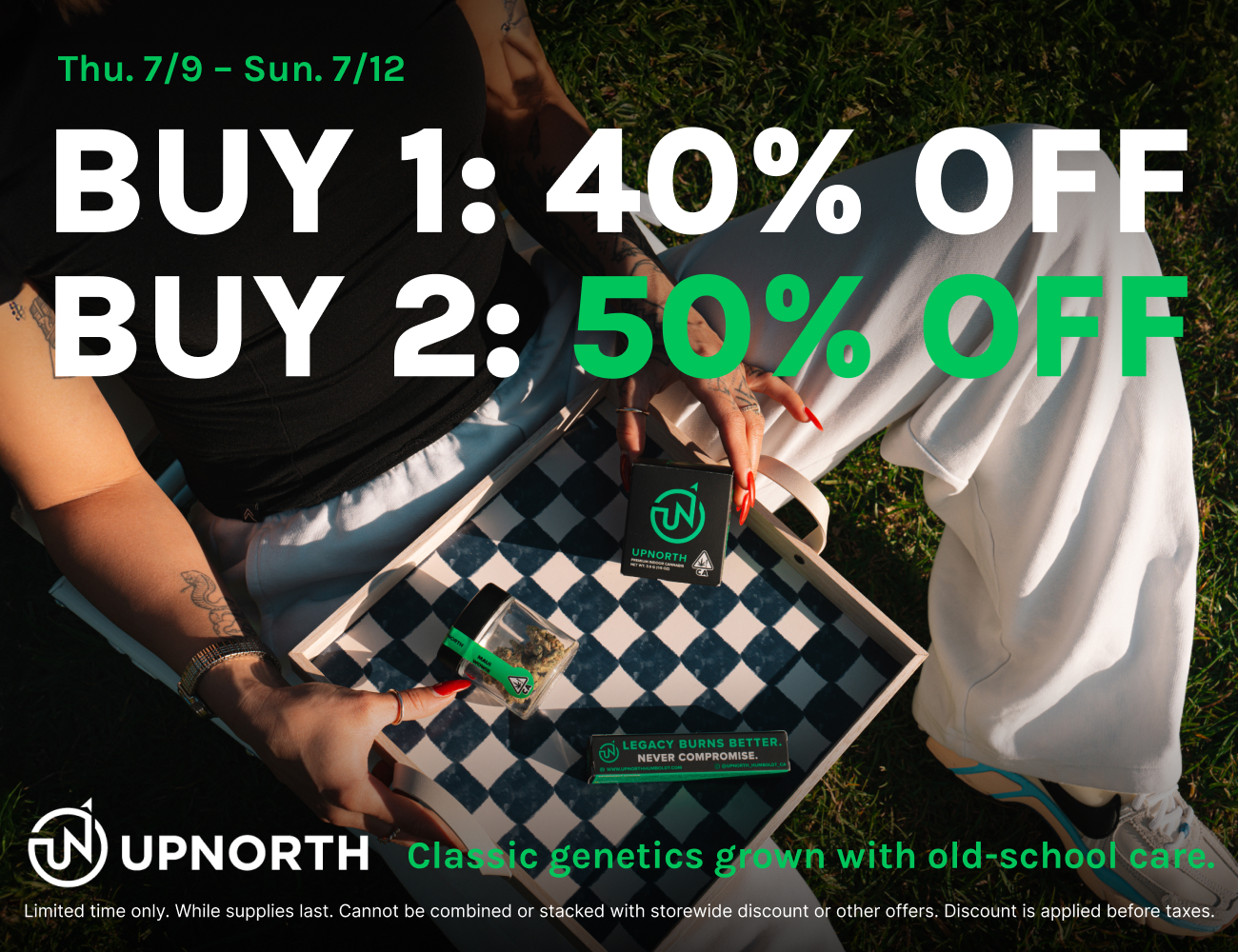 50% Off UpNorth