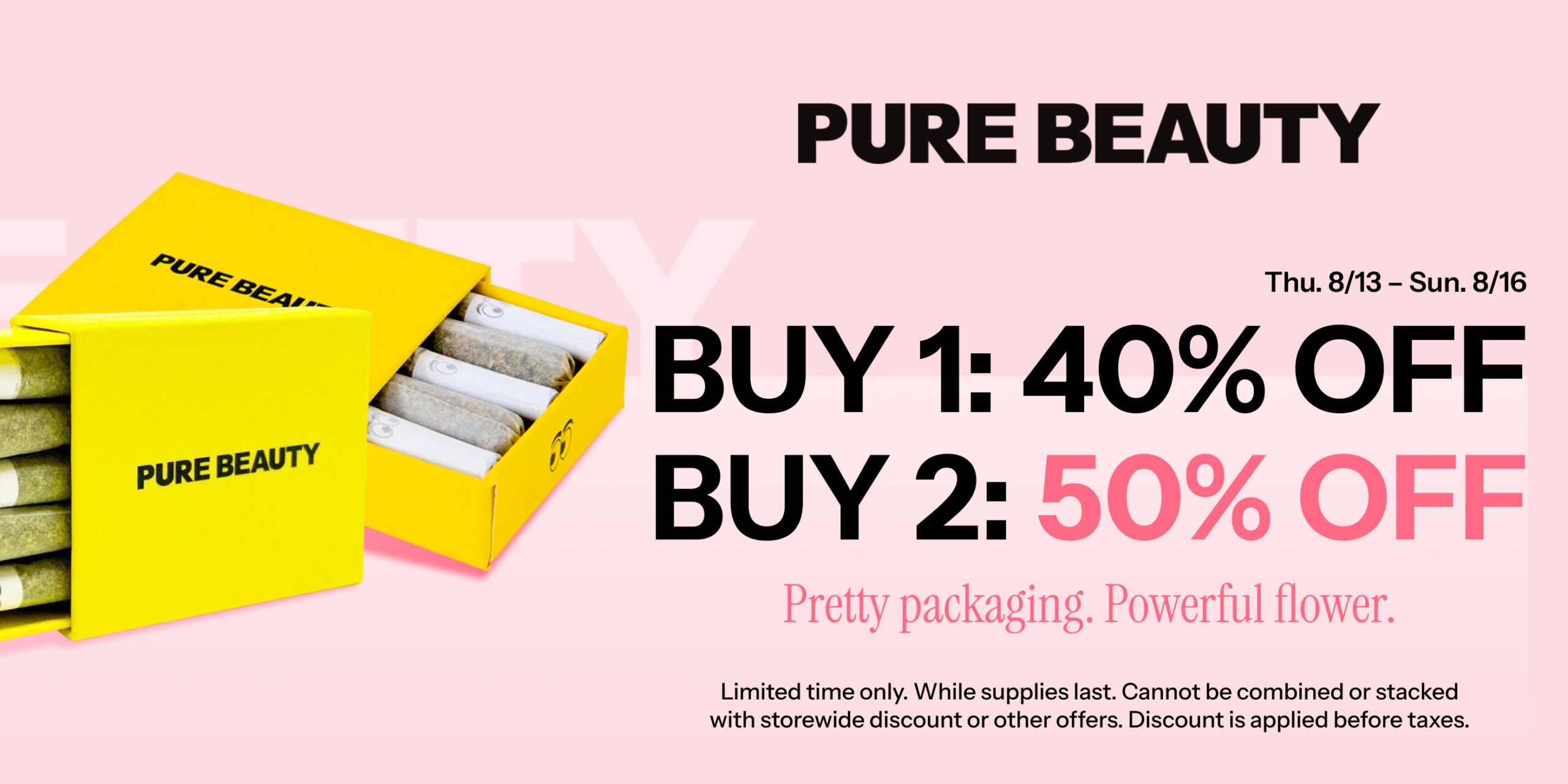50% Off Pure Beauty