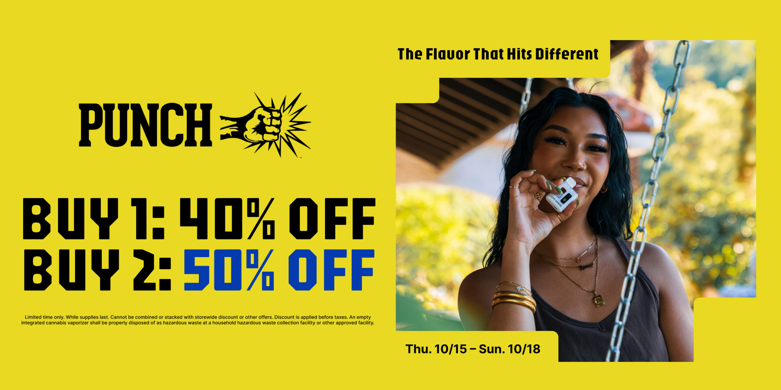 50% Off Punch