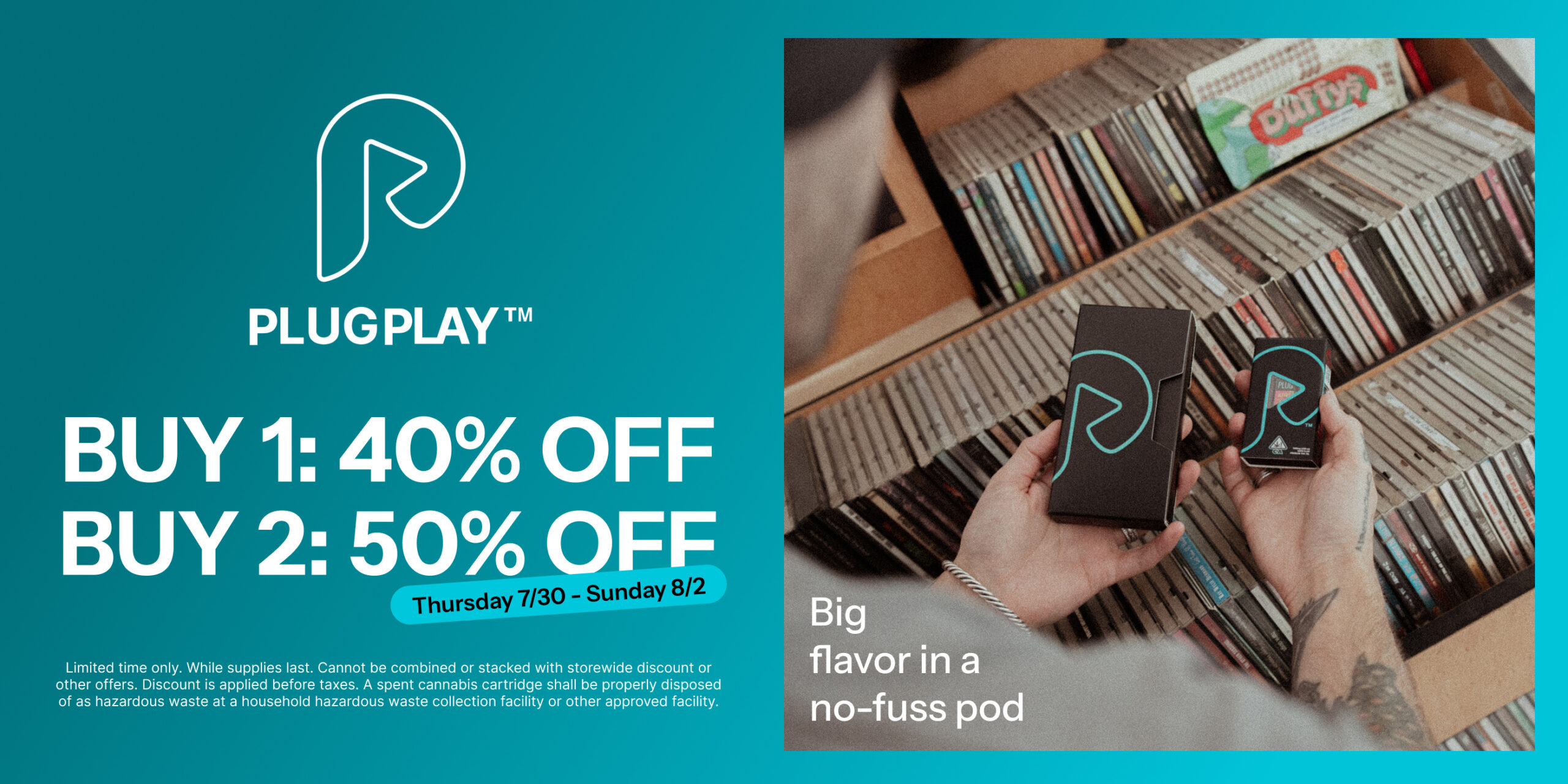 50% Off PlugPlay