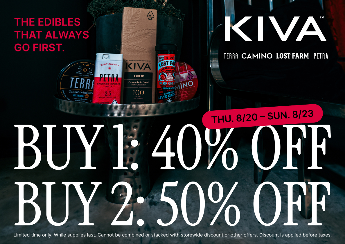 50% Off Kiva Brands