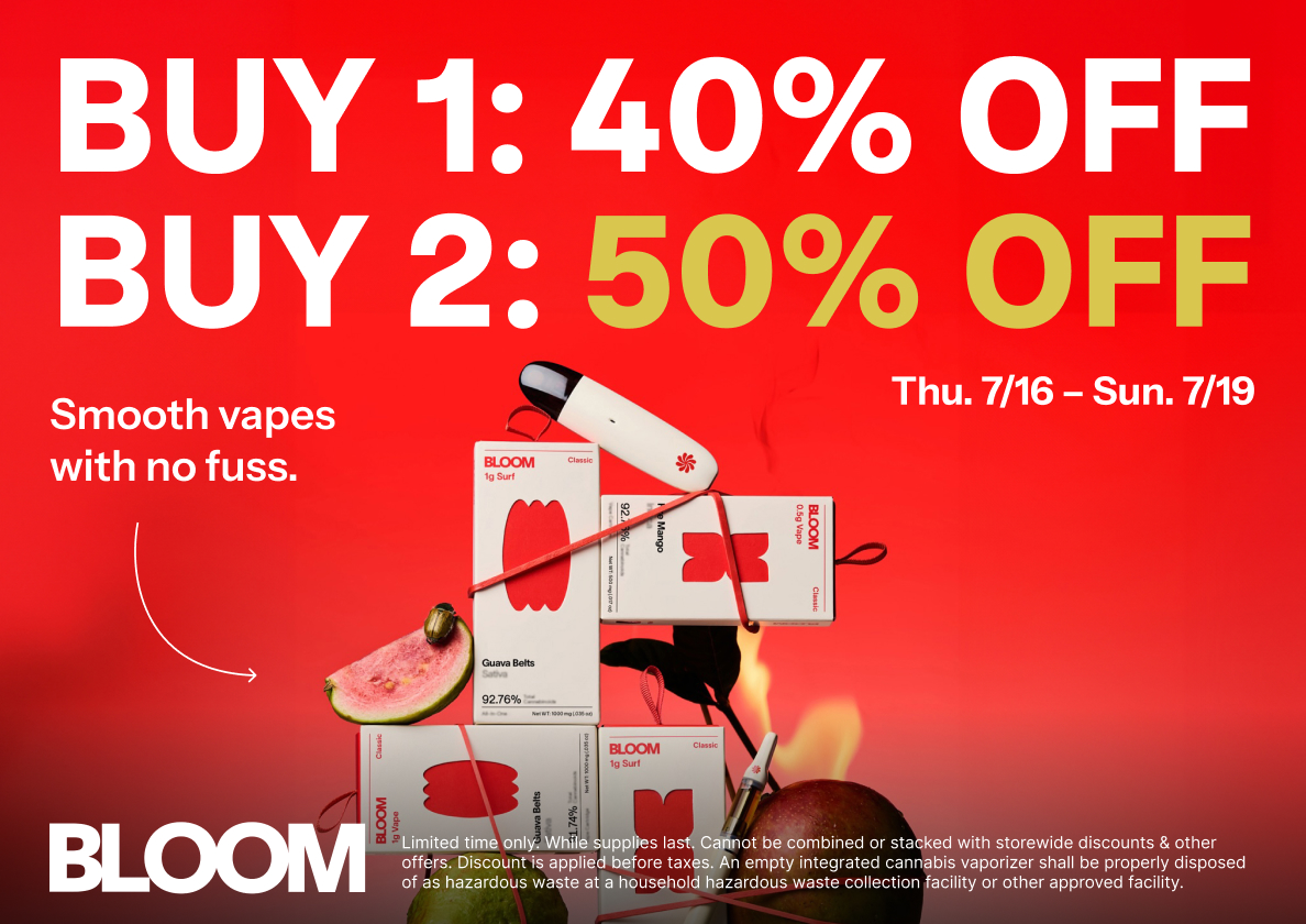 50% Off Bloom