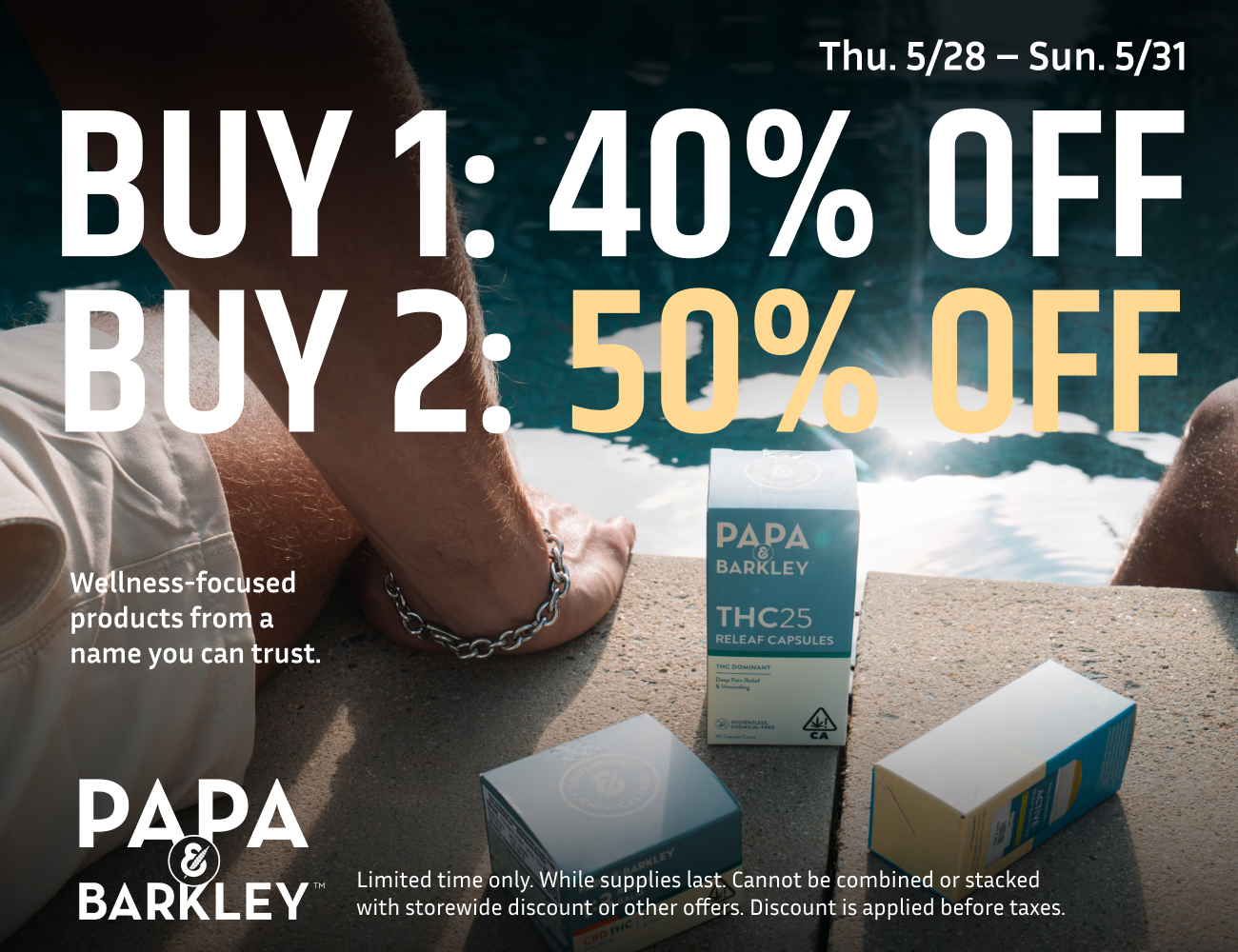 50% Off Papa & Barkley