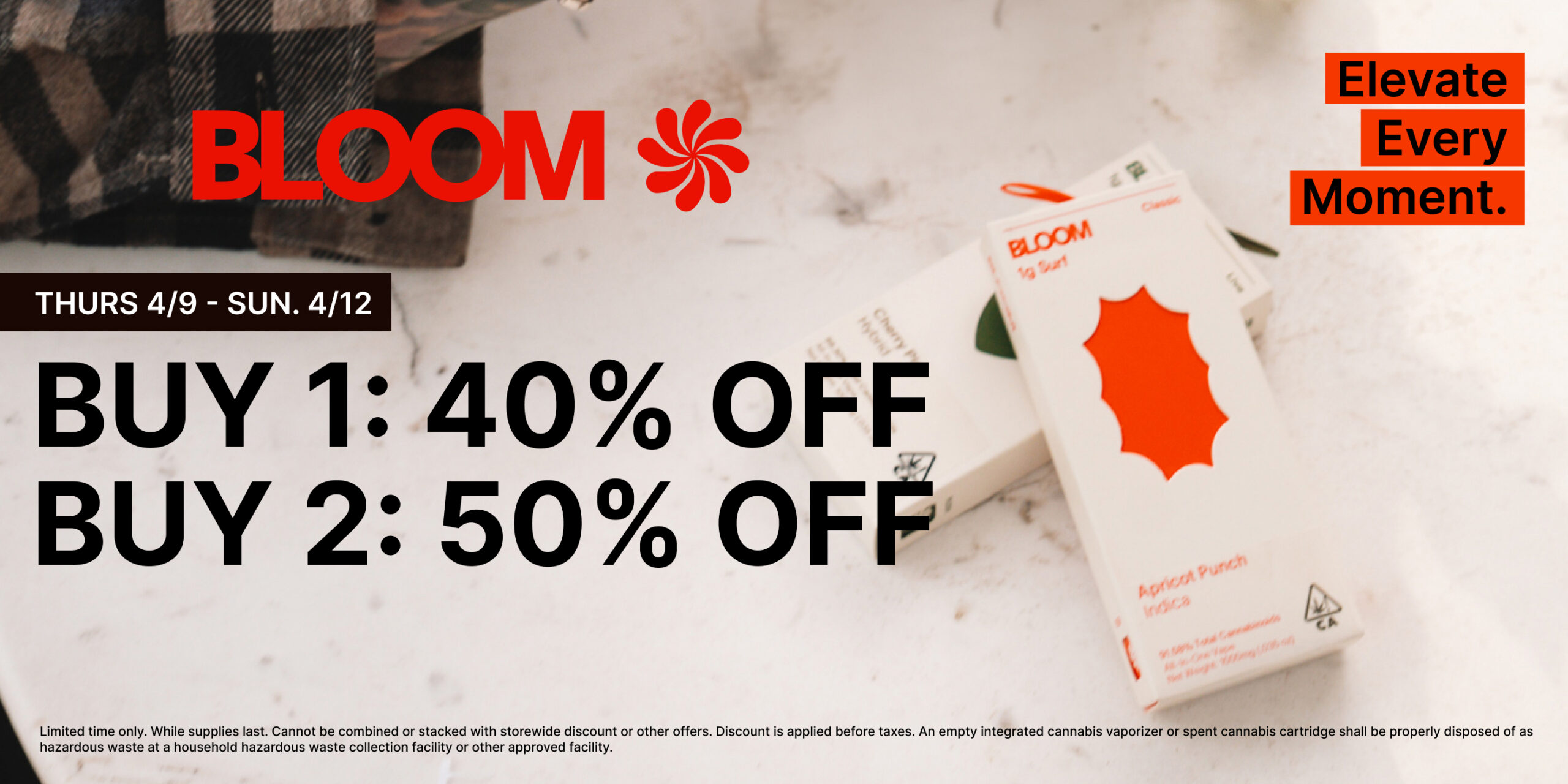 50% Off Bloom