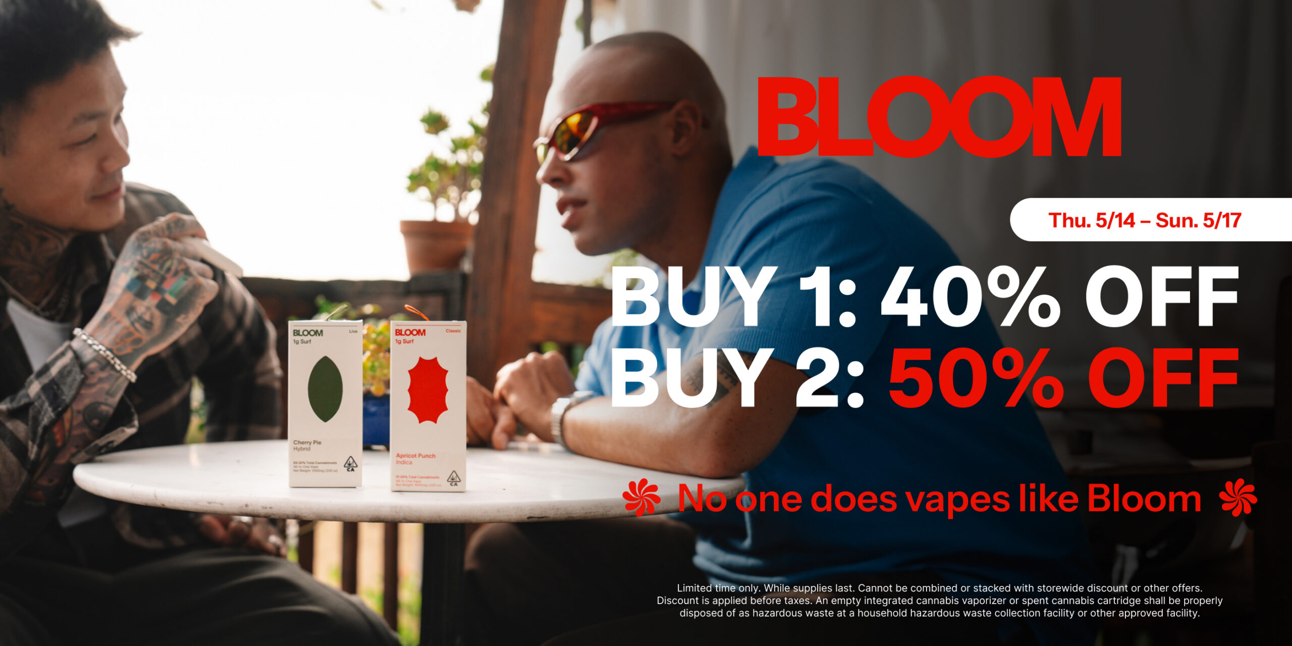 50% Off Bloom