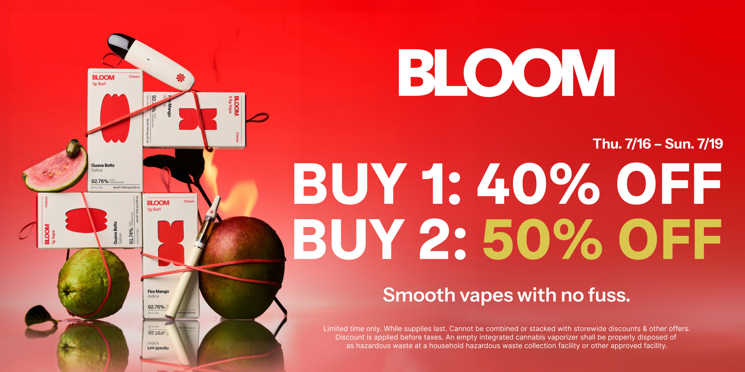 50% Off Bloom