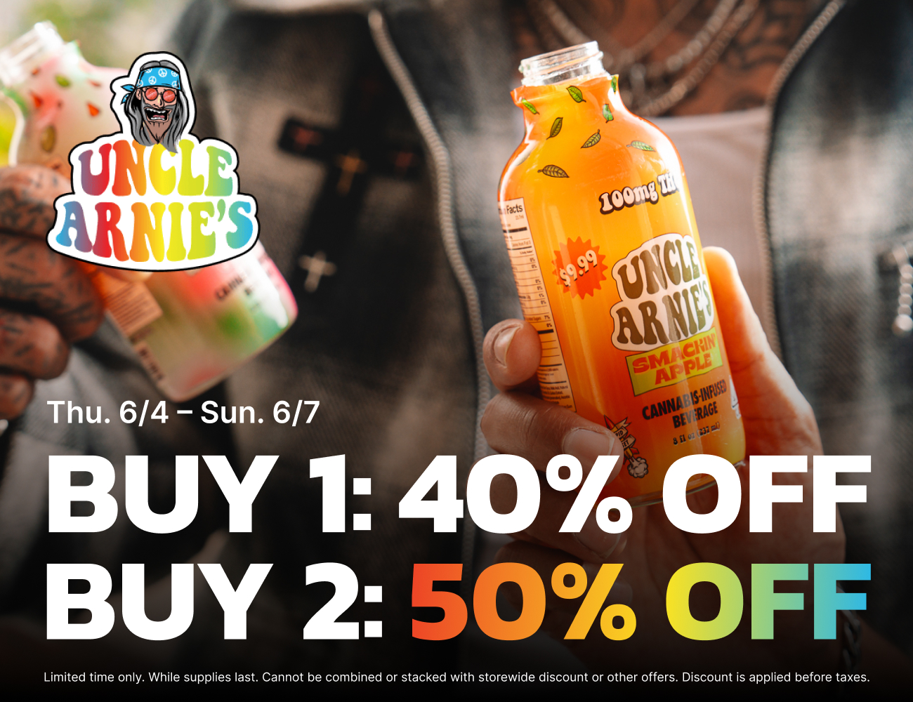 50% Off Uncle Arnie's