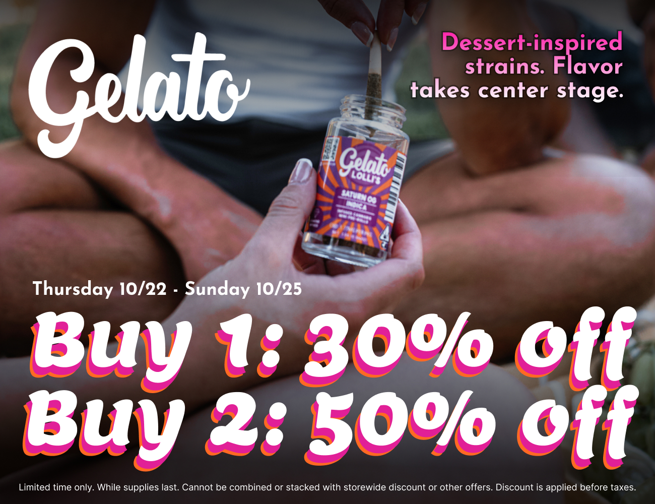 50% Off Gelato