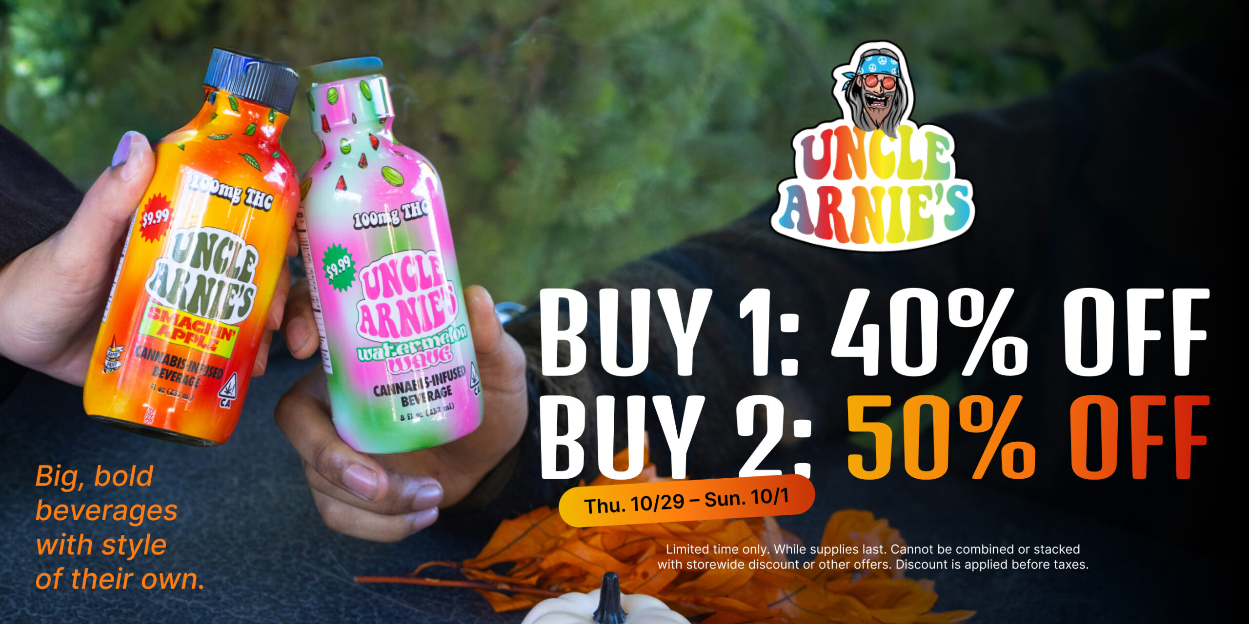 50% Off Uncle Arnie's
