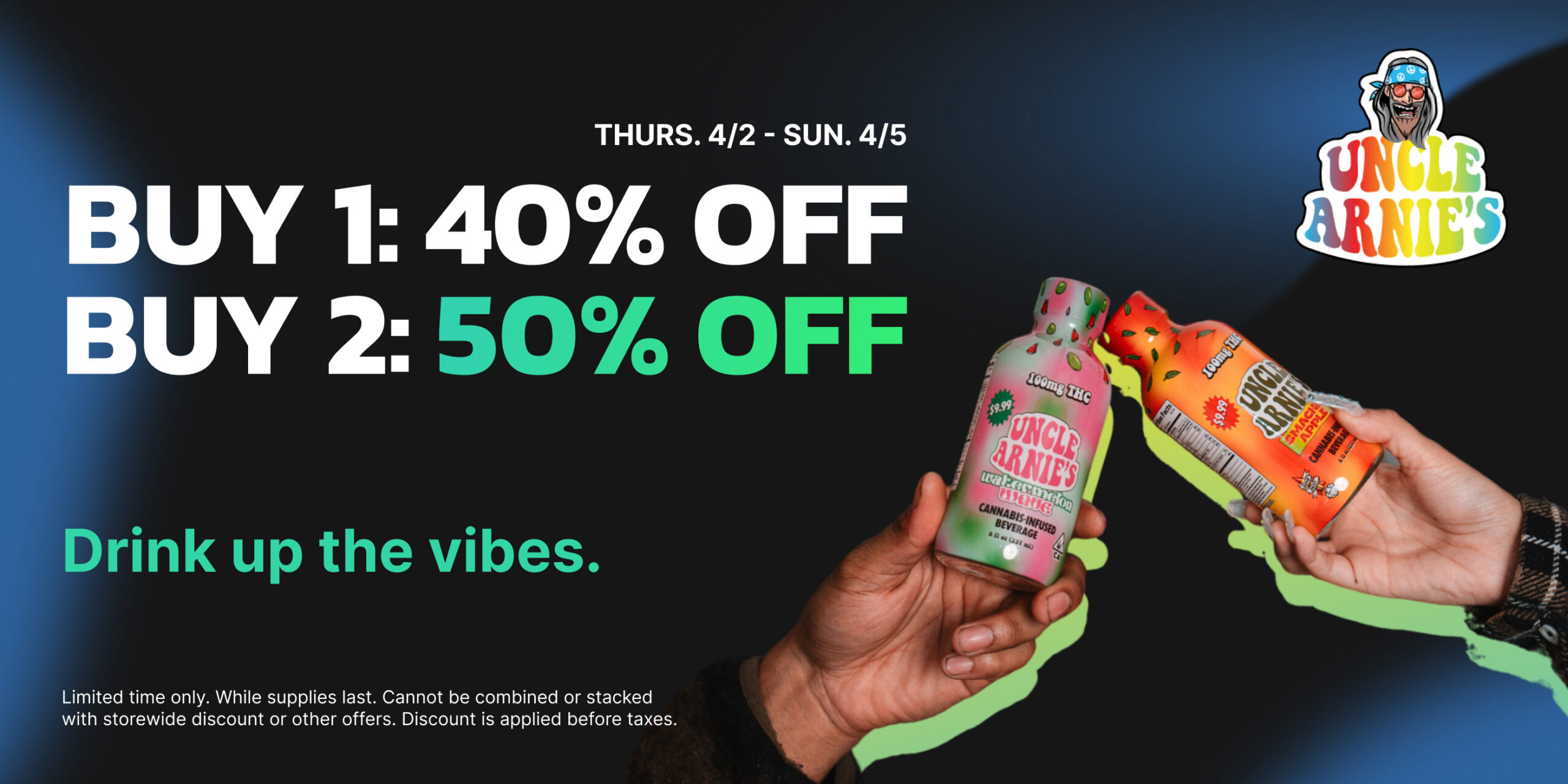 50% Off Uncle Arnie's