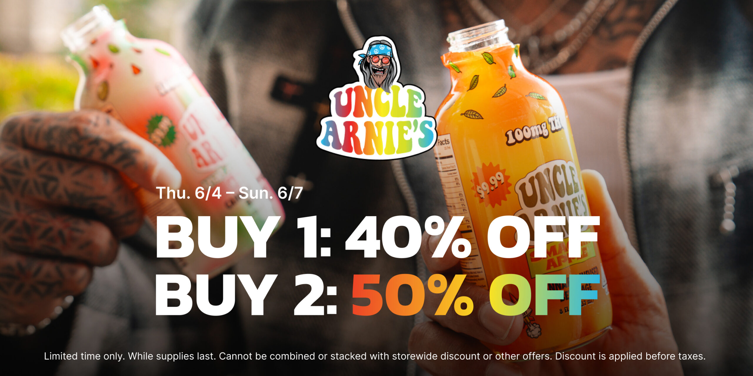50% Off Uncle Arnie's