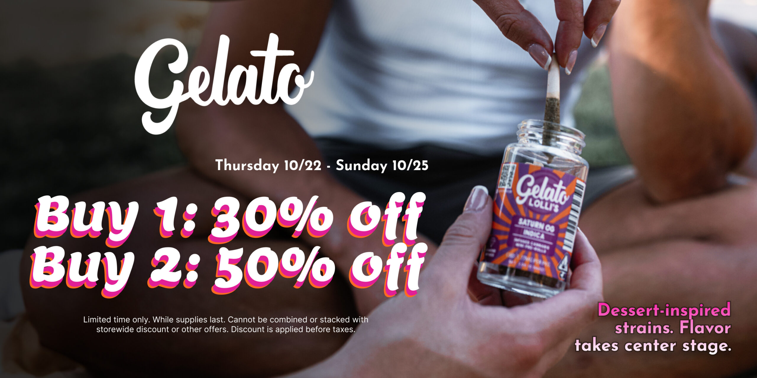 50% Off Gelato