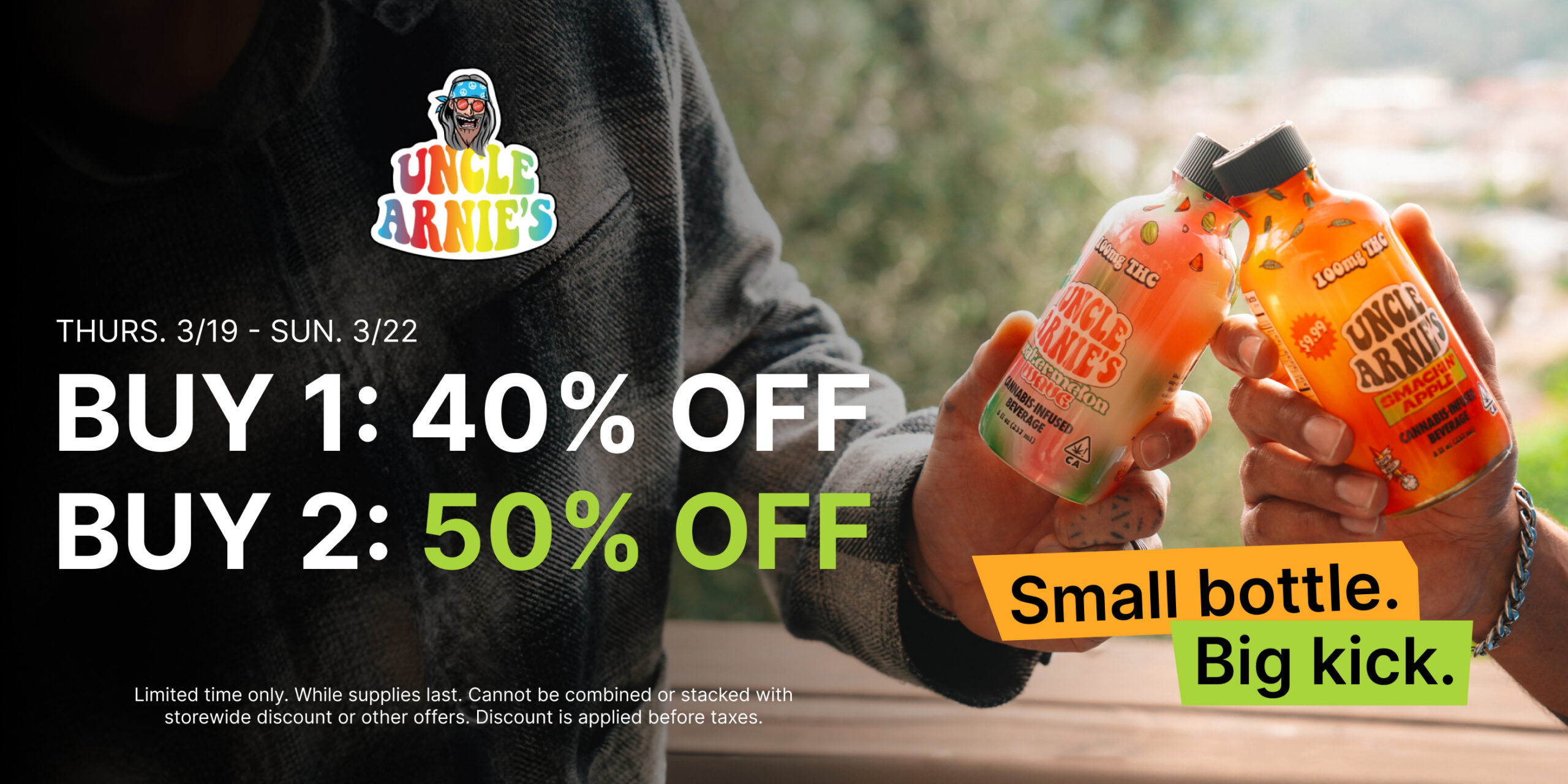 50% Off Uncle Arnie's