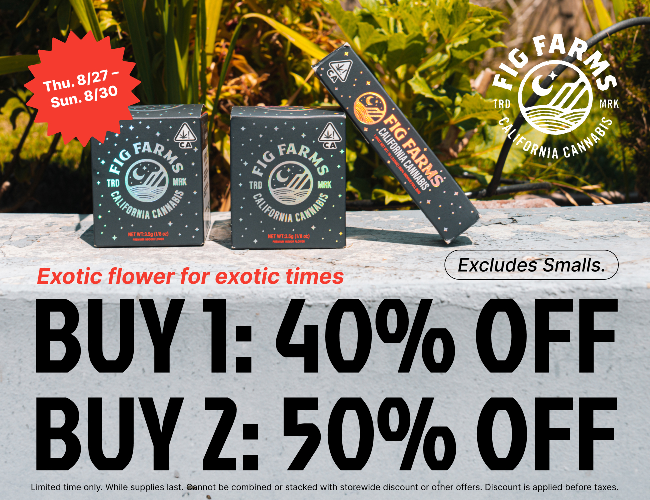 50% Off Fig Farms