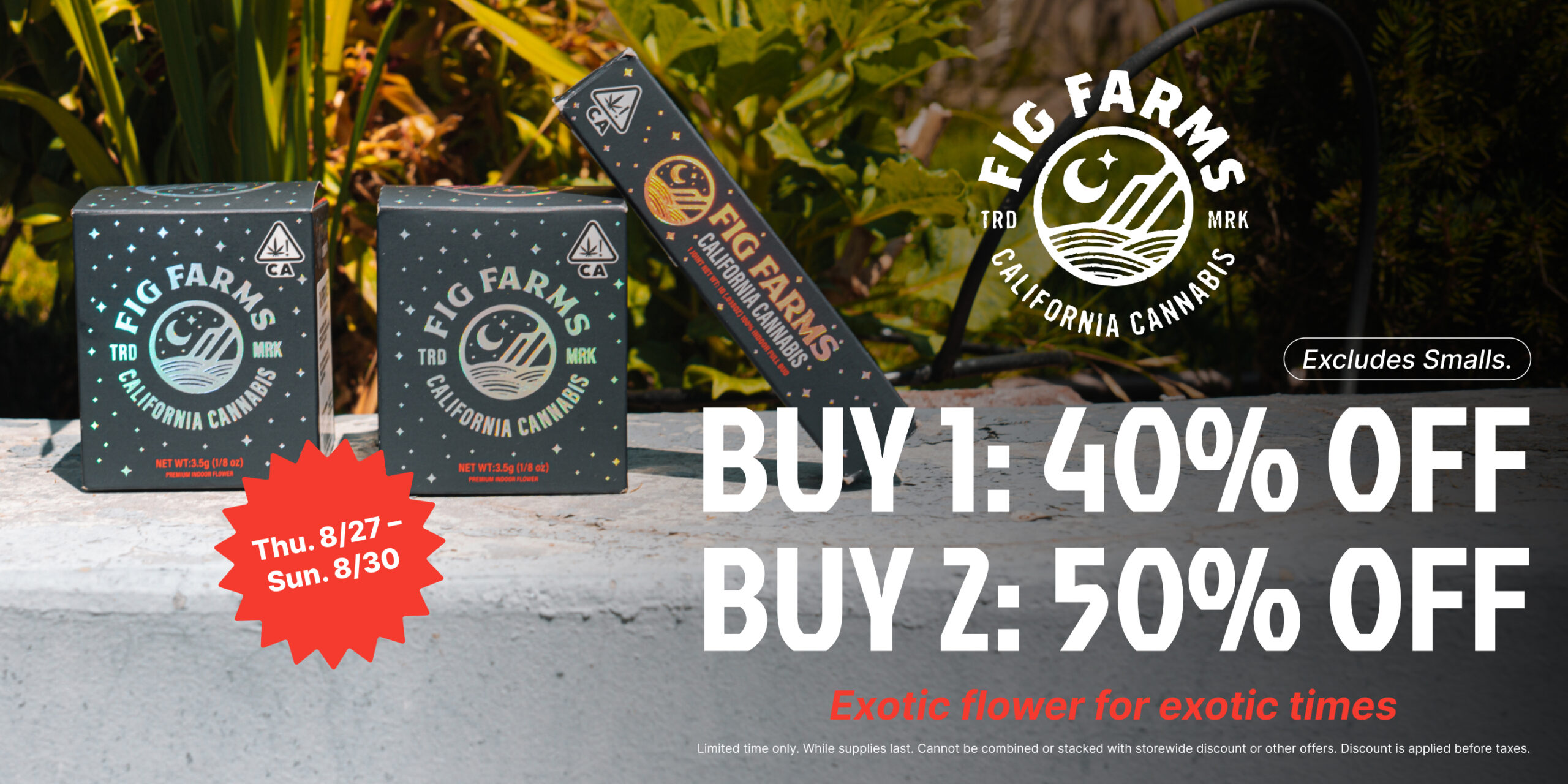 50% Off Fig Farms