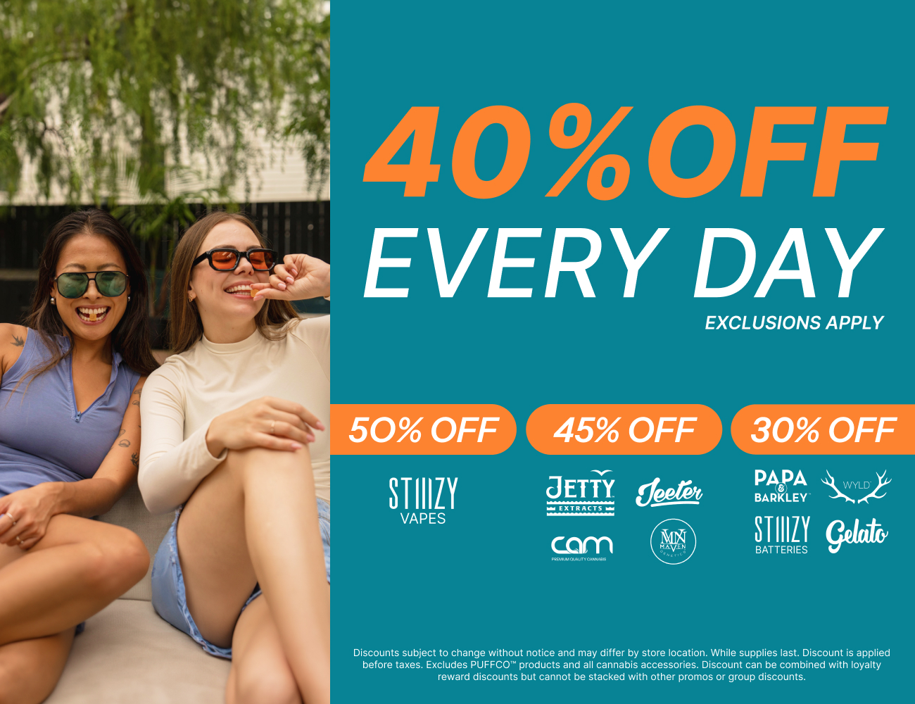 40% Off Everyday