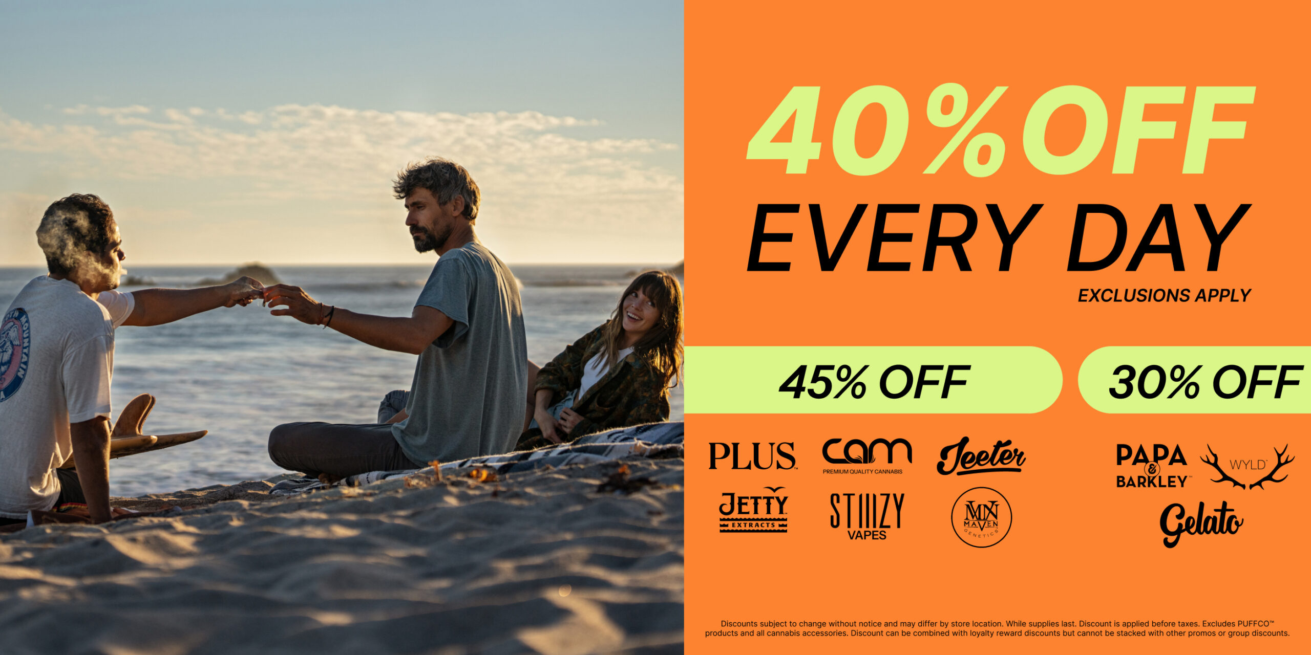 40% Off Everyday