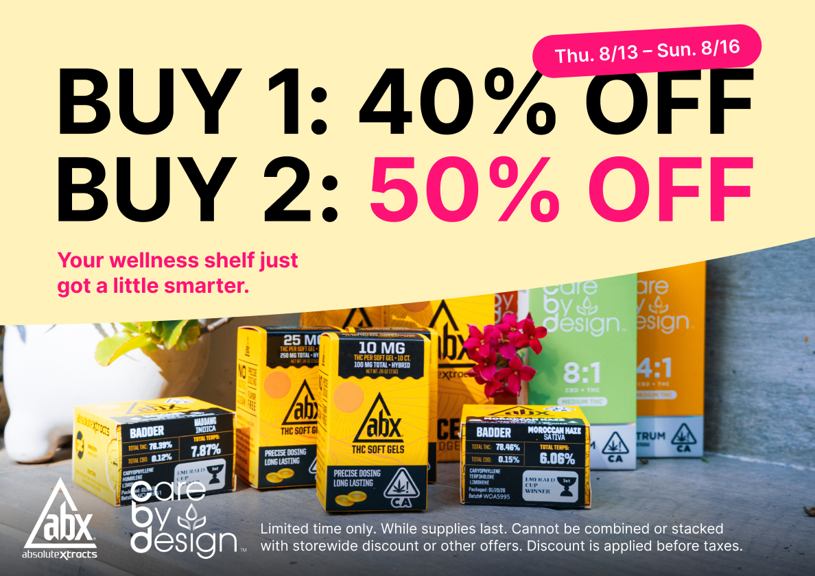 50% Off ABX & Care by Design