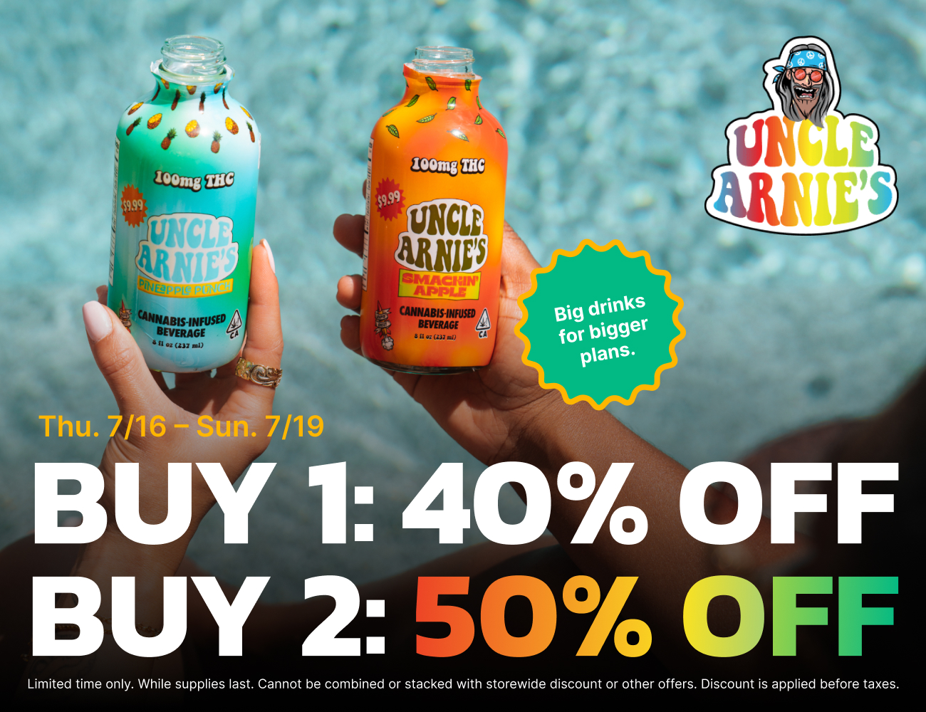 50% Off Uncle Arnie's