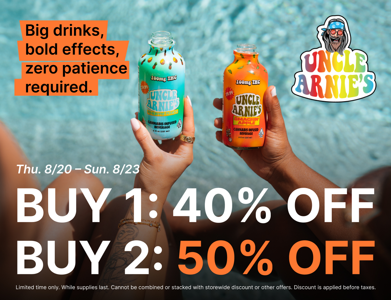 50% Off Uncle Arnie's