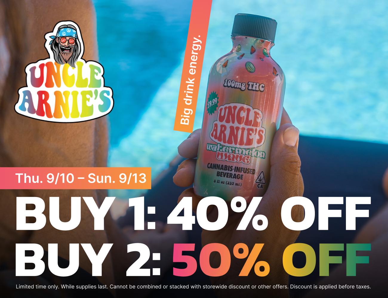 50% Off Uncle Arnie's