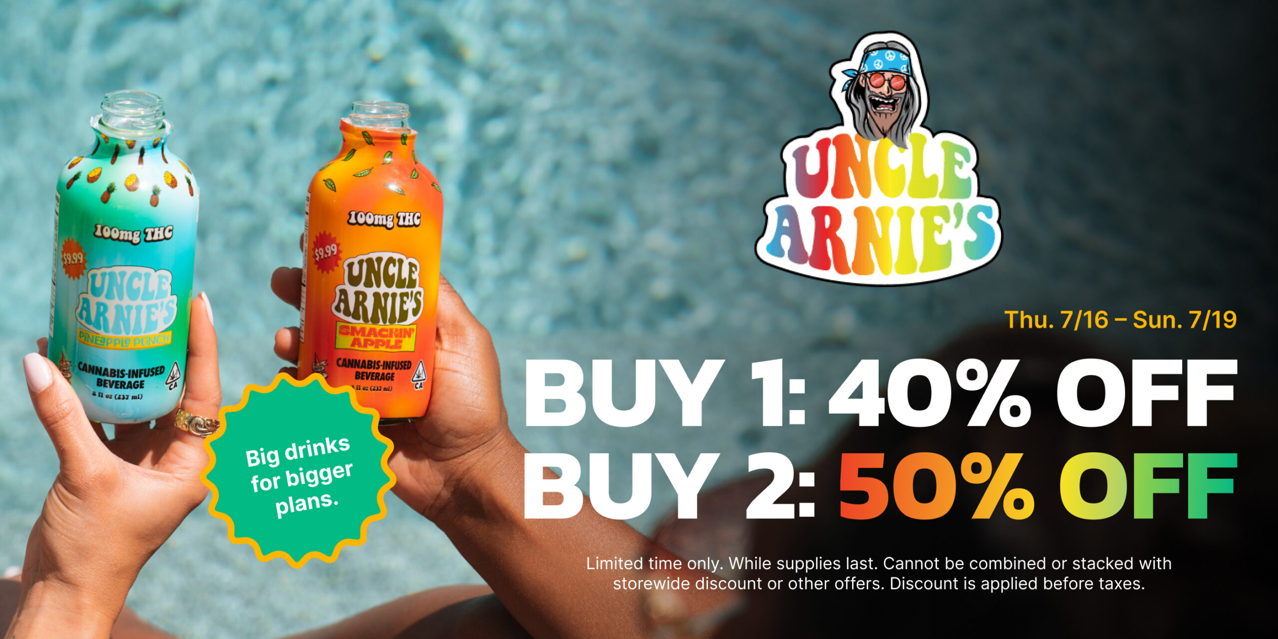 50% Off Uncle Arnie's