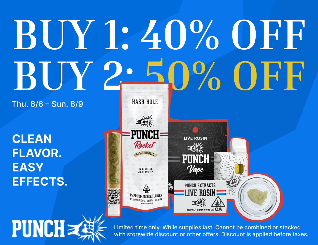 50% Off Punch