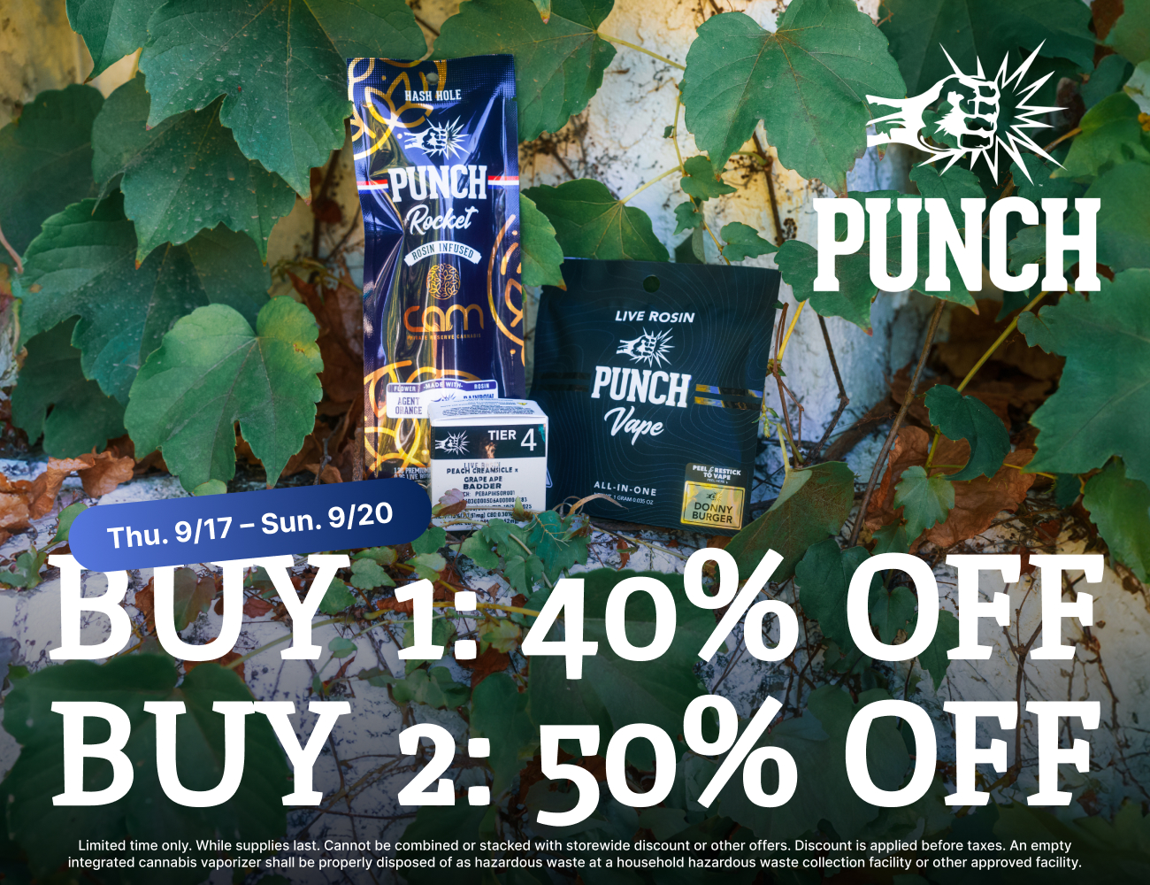 50% Off Punch