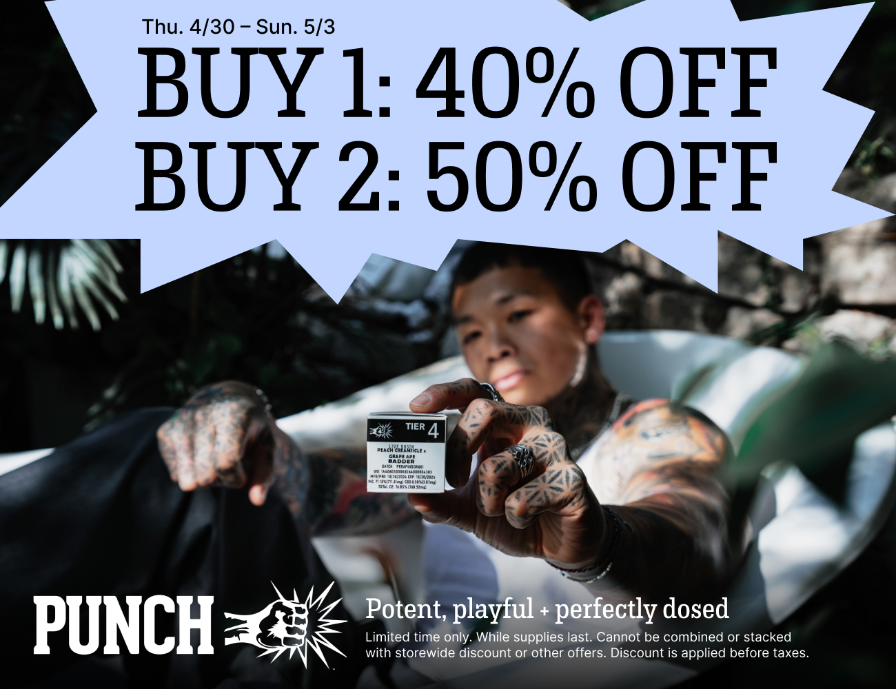 50% Off Punch