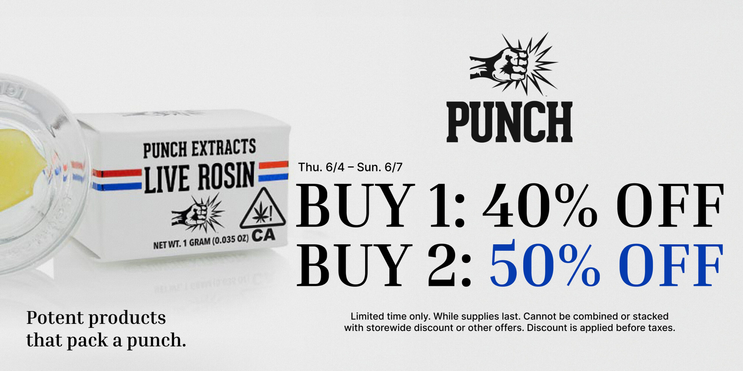 50% Off Punch