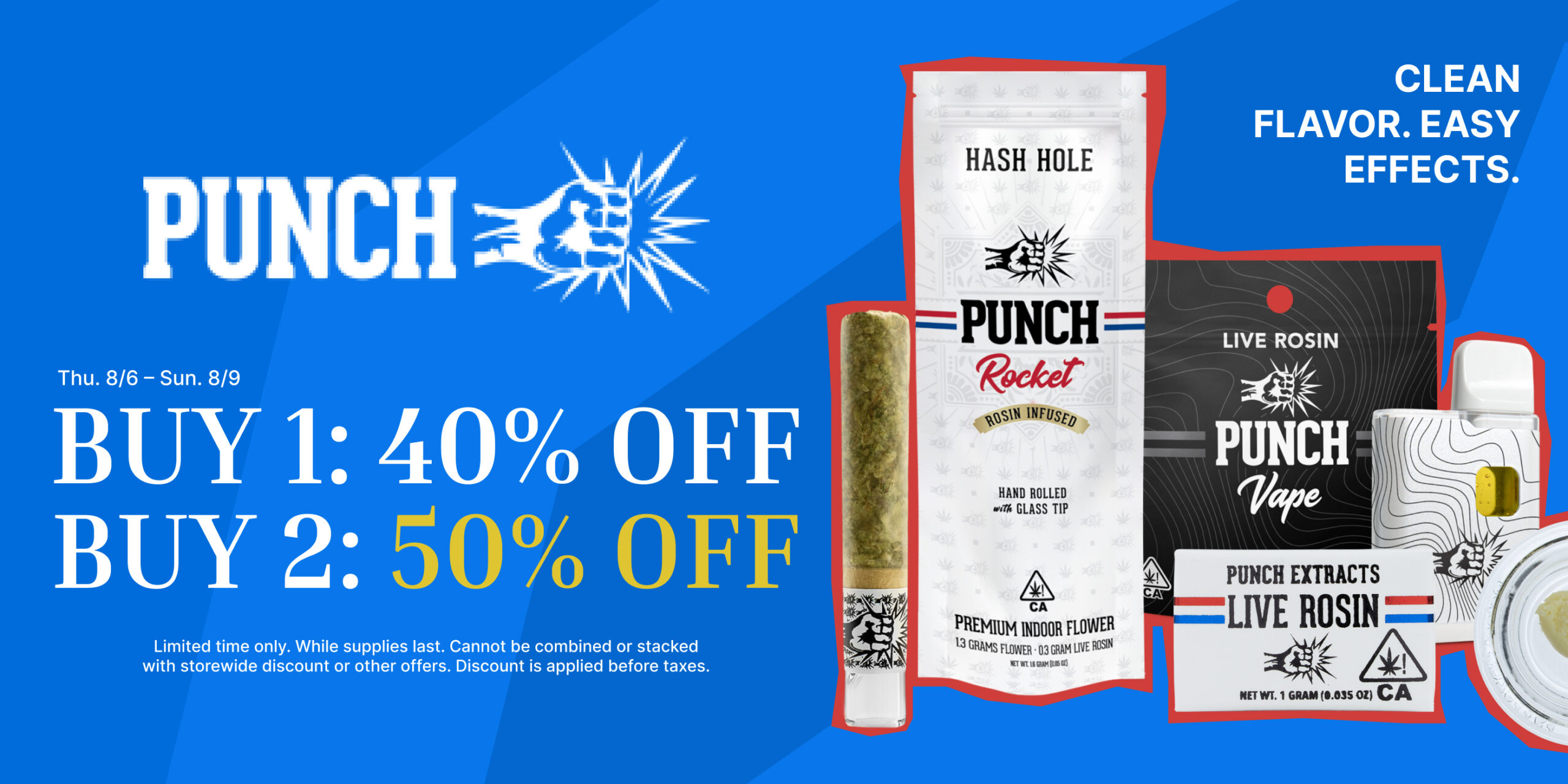 50% Off Punch