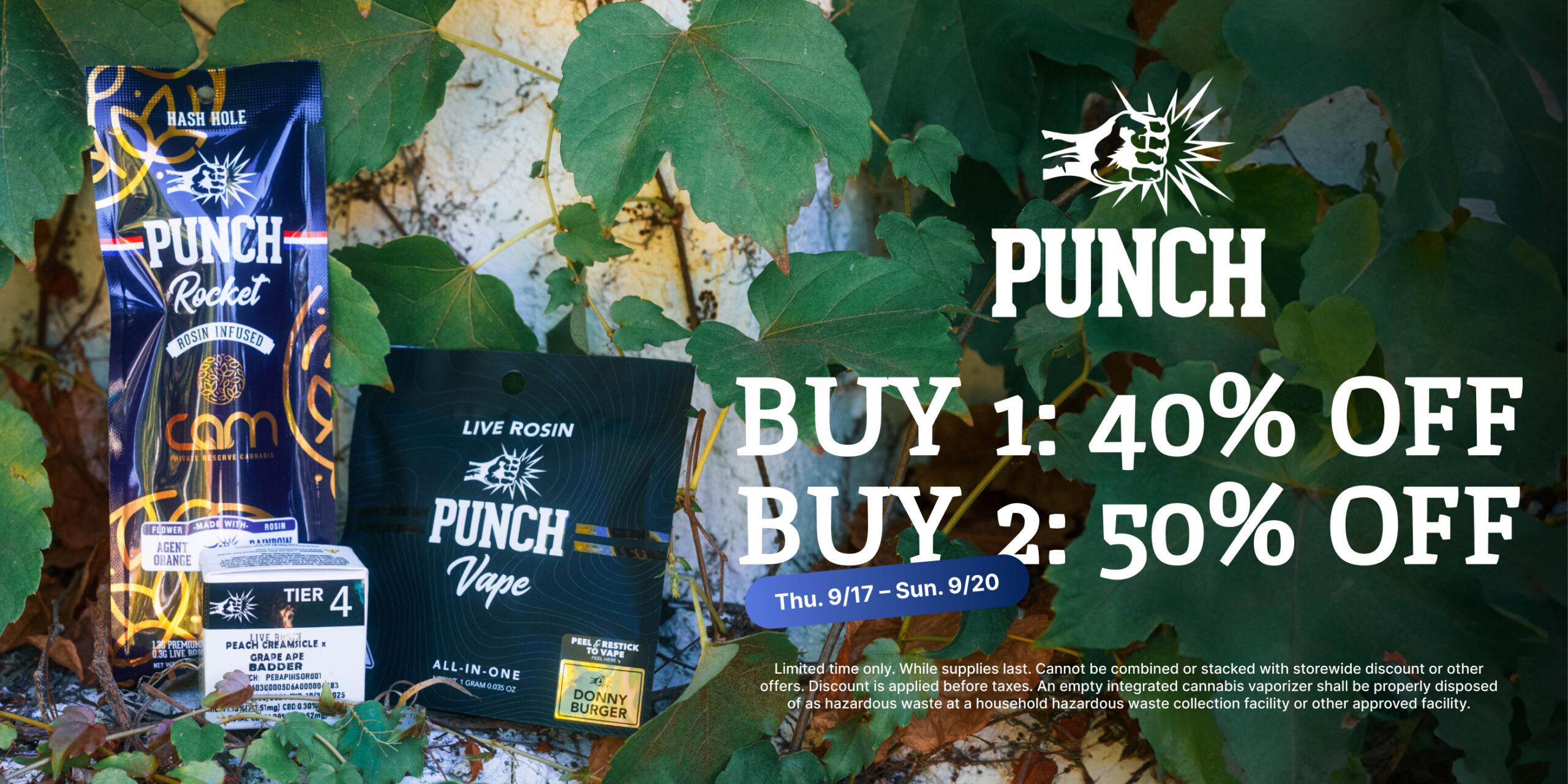 50% Off Punch