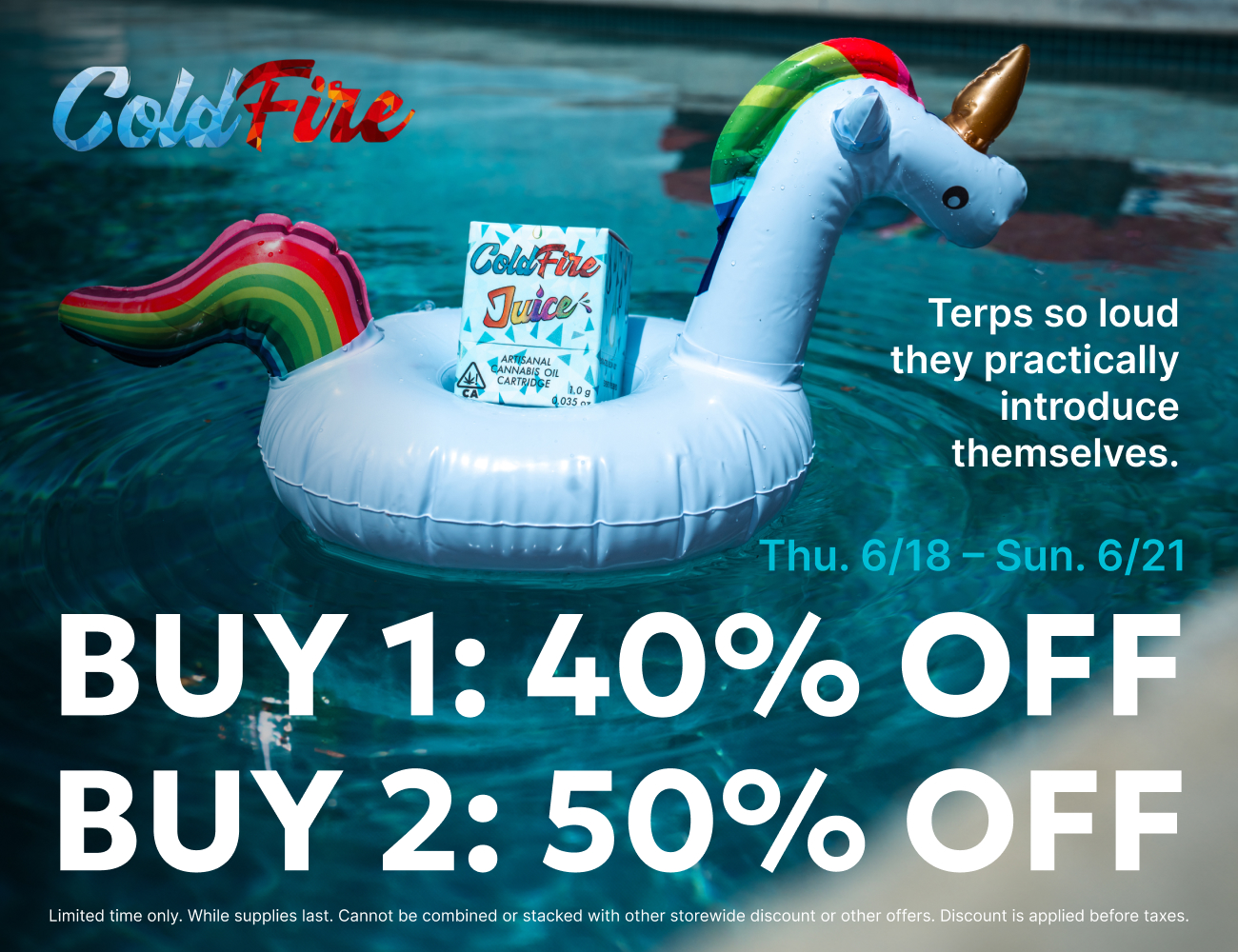 50% Off ColdFire