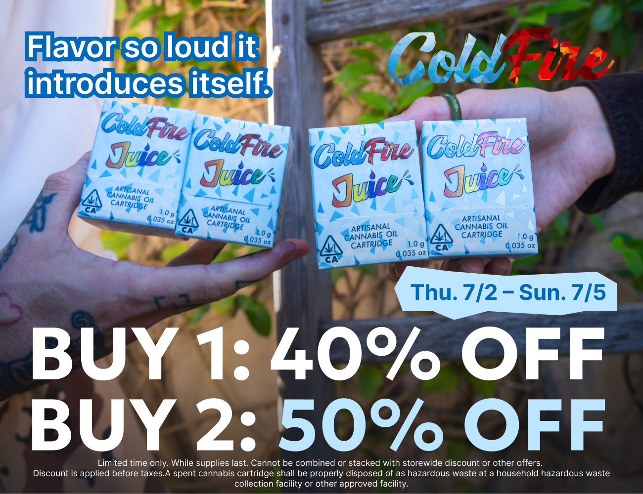 50% Off ColdFire