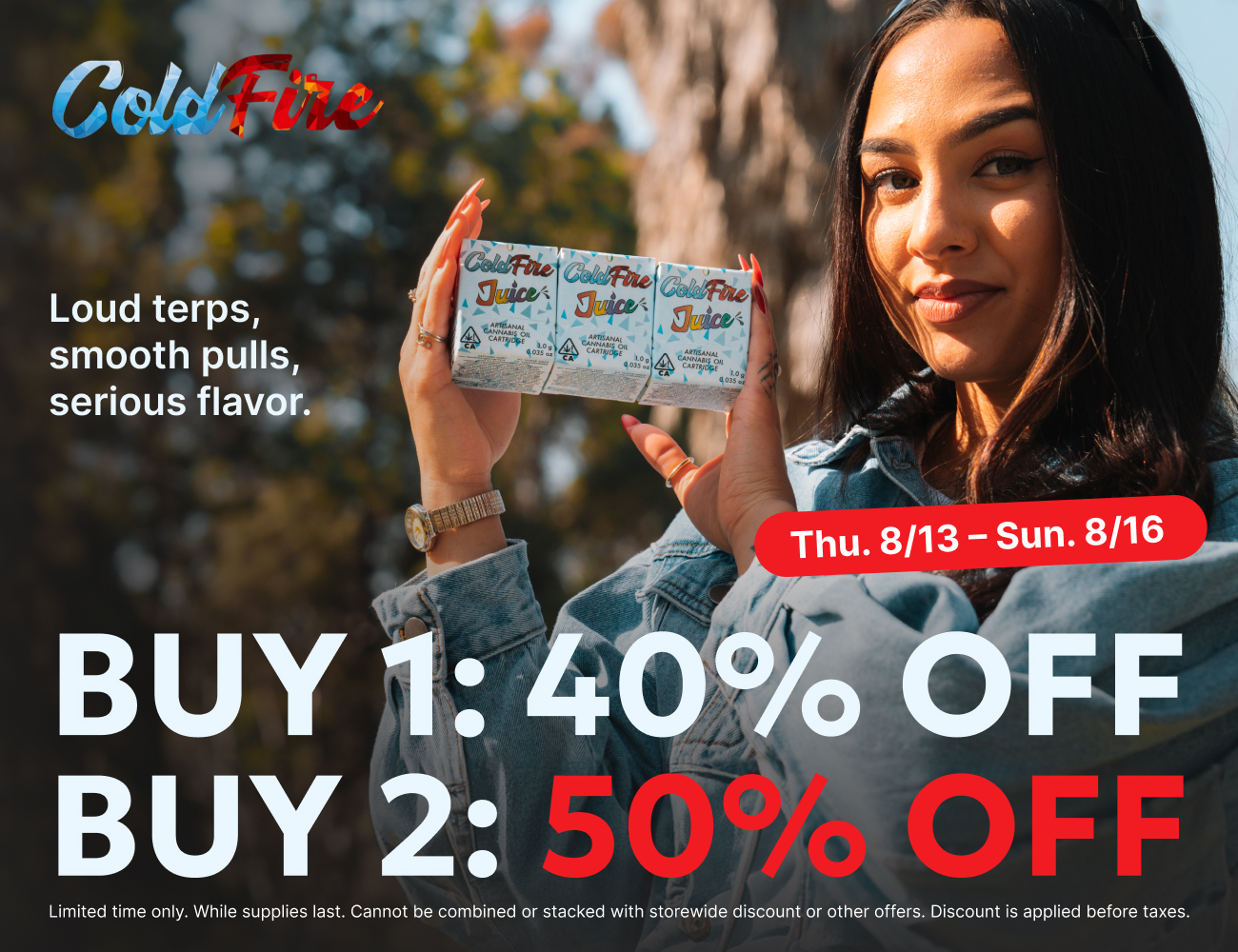 50% Off ColdFire