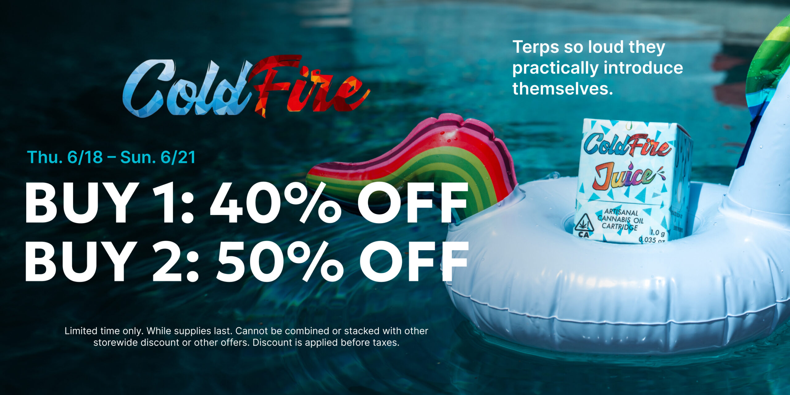 50% Off ColdFire