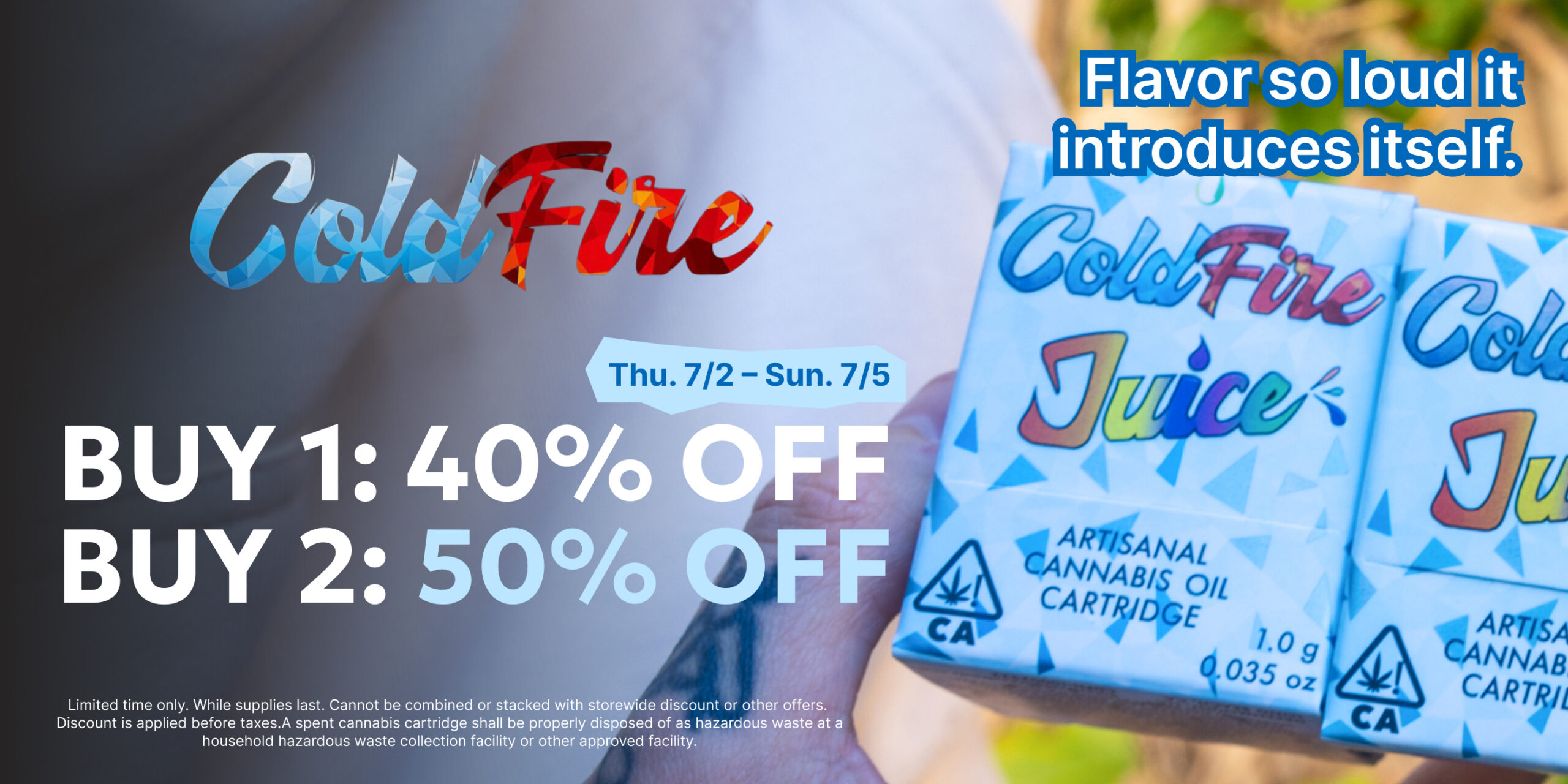 50% Off ColdFire
